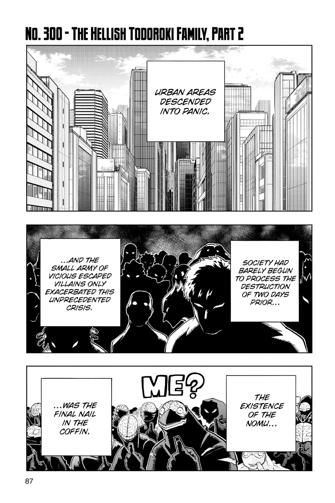 My Hero Academia Chapter 300