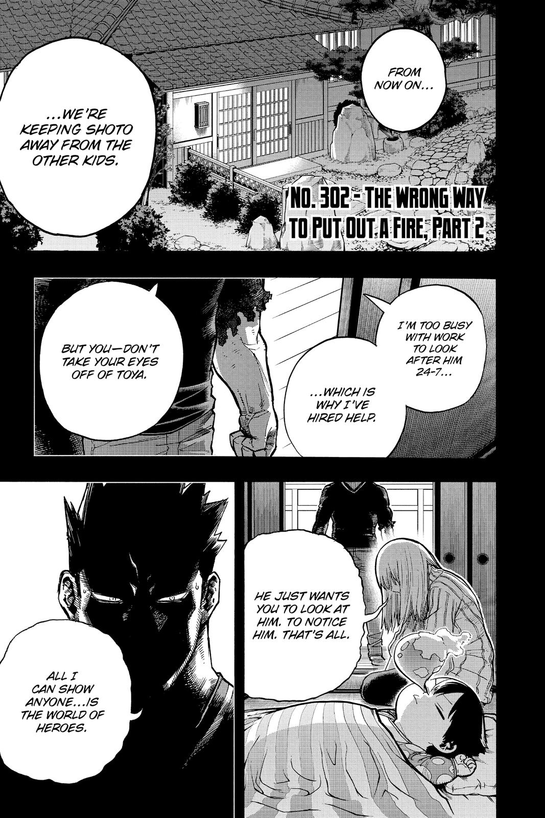 My Hero Academia Chapter 302