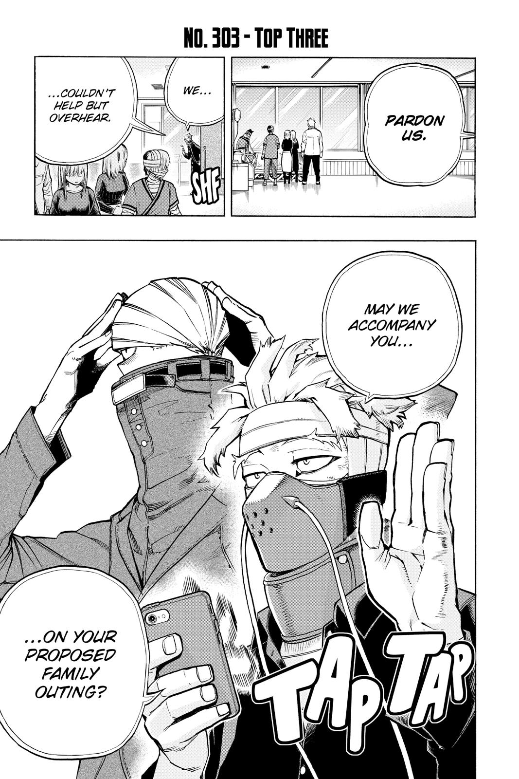 My Hero Academia Chapter 303