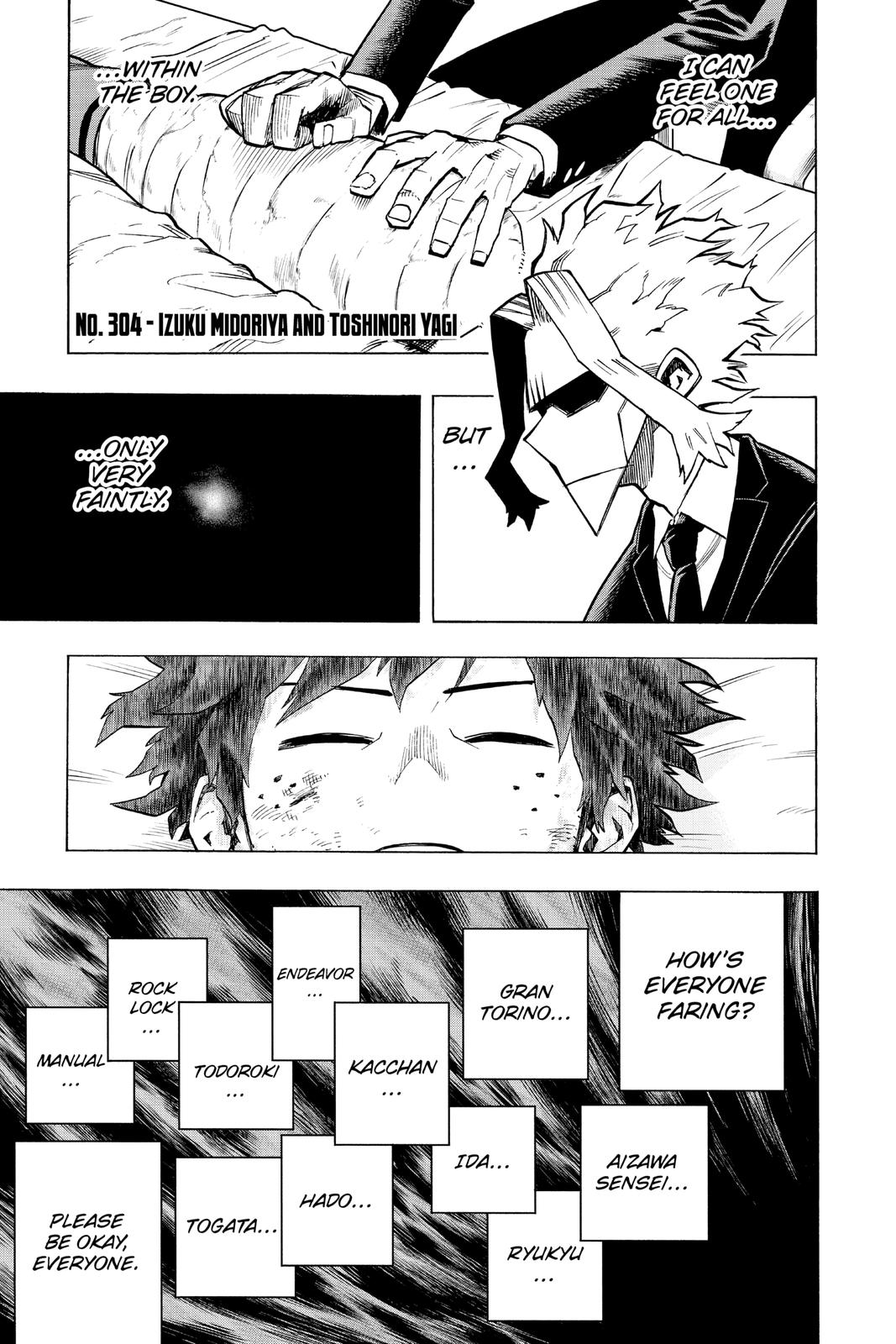 My Hero Academia Chapter 304