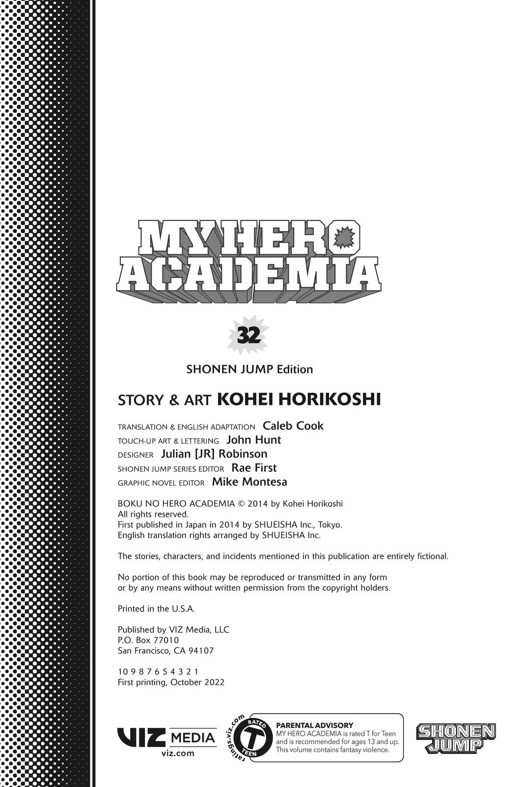 My Hero Academia Chapter 307
