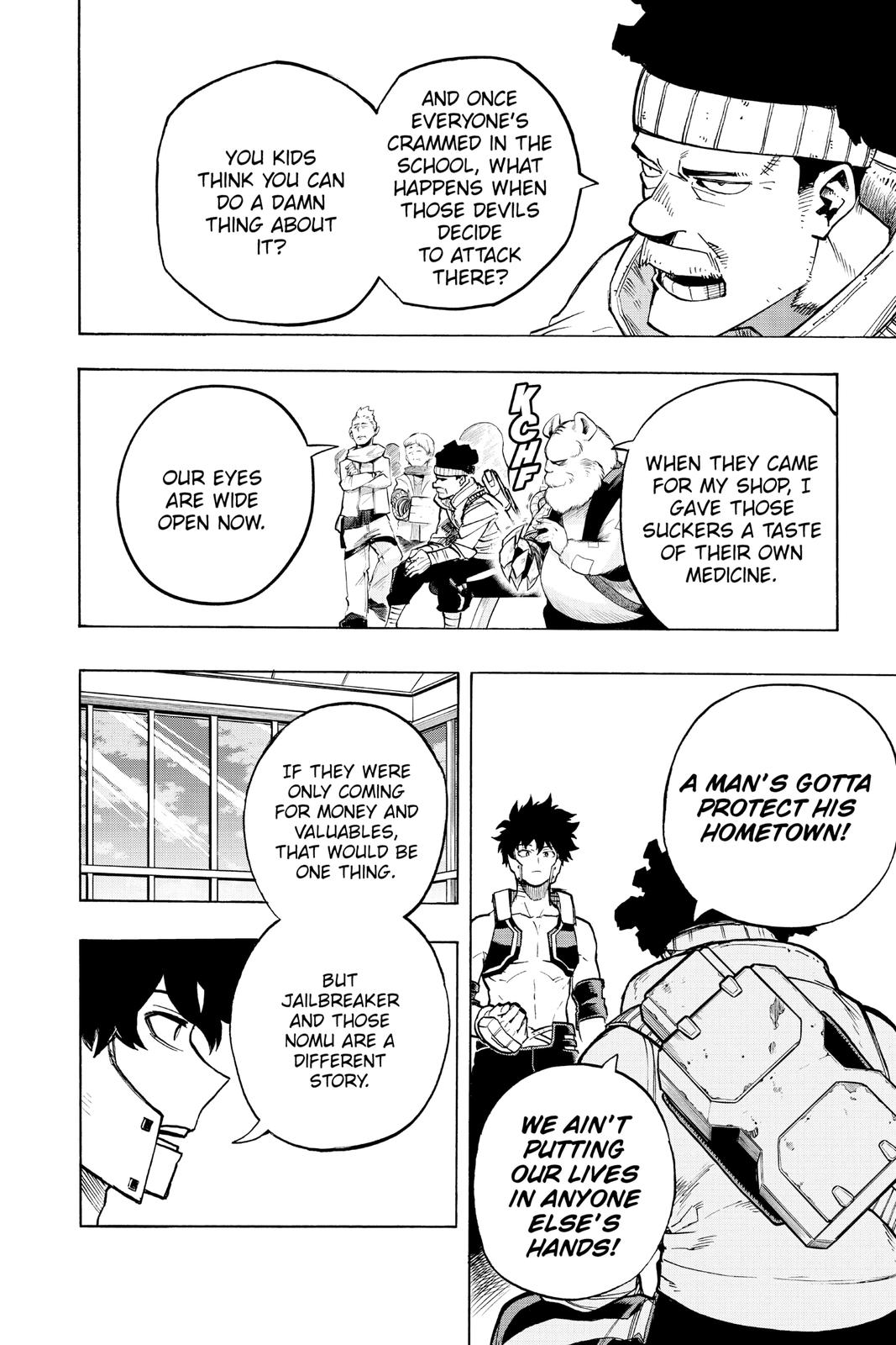 My Hero Academia Chapter 307