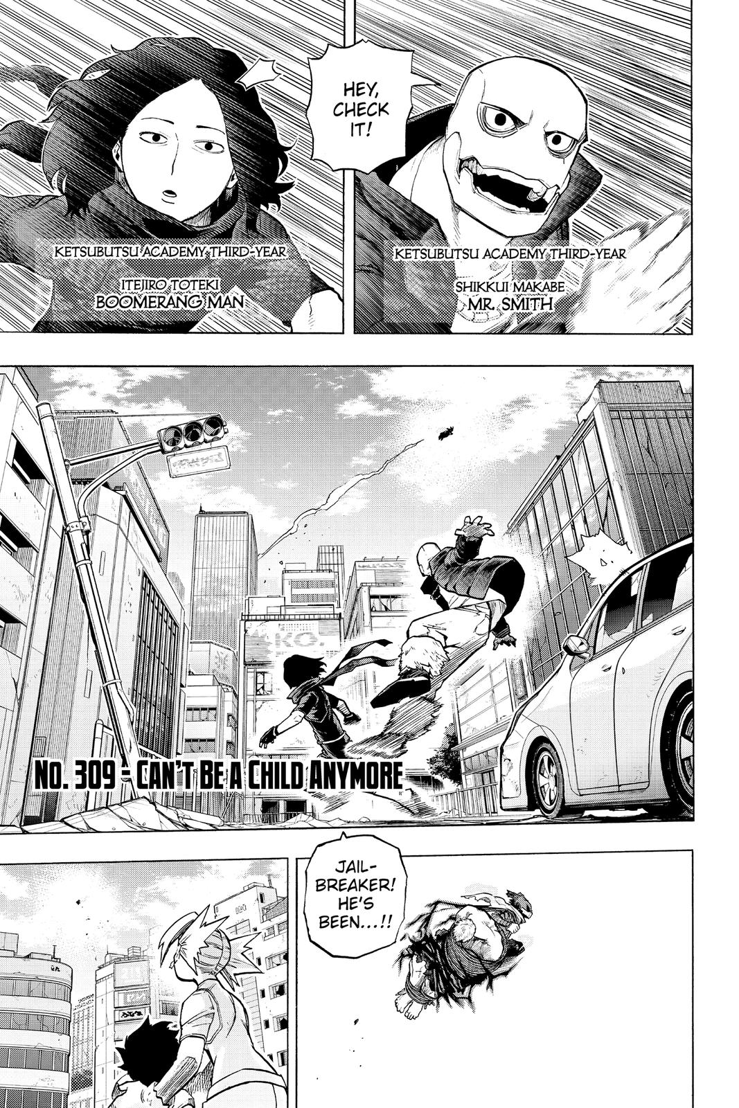 My Hero Academia Chapter 308