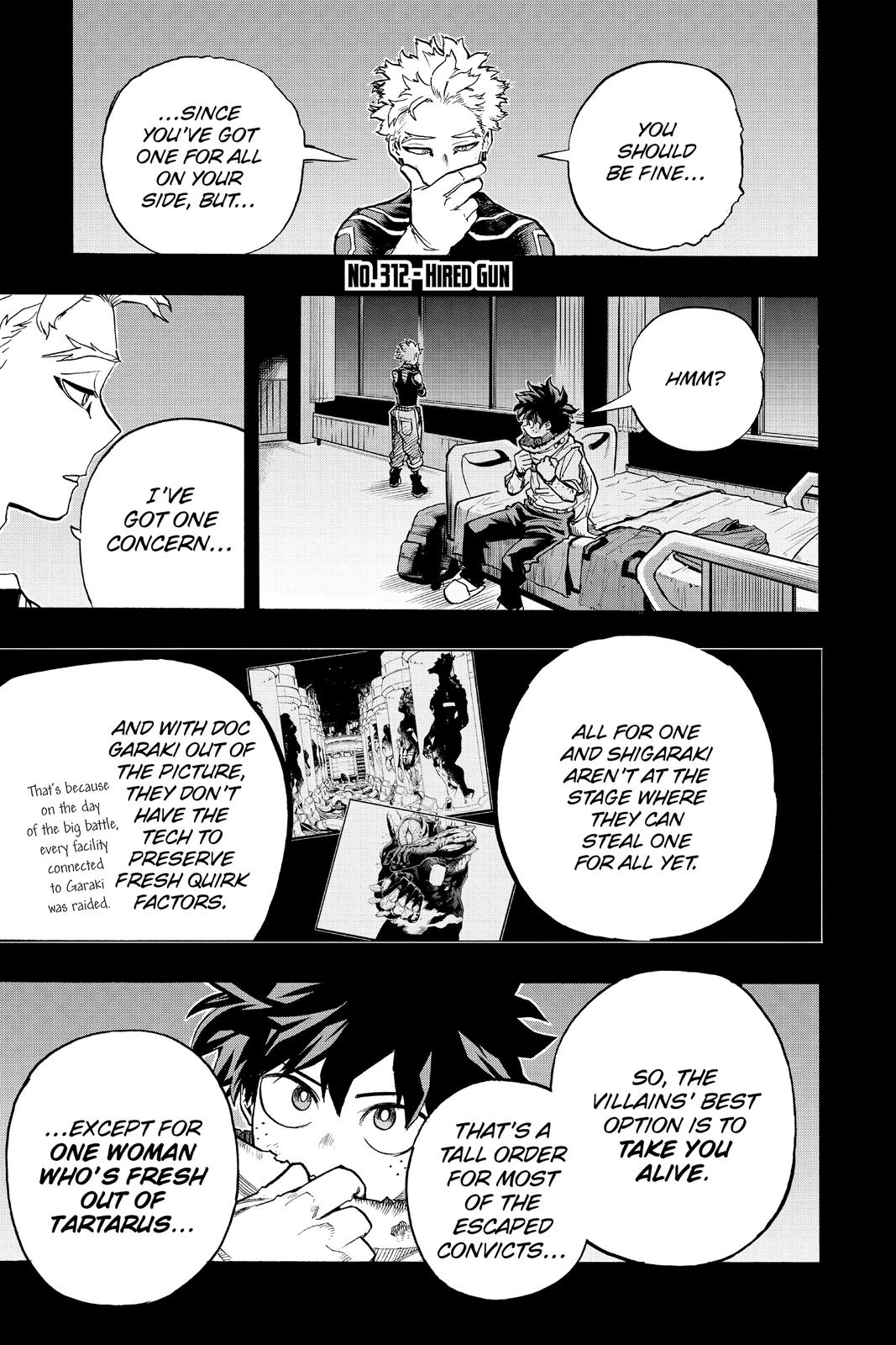 My Hero Academia Chapter 310