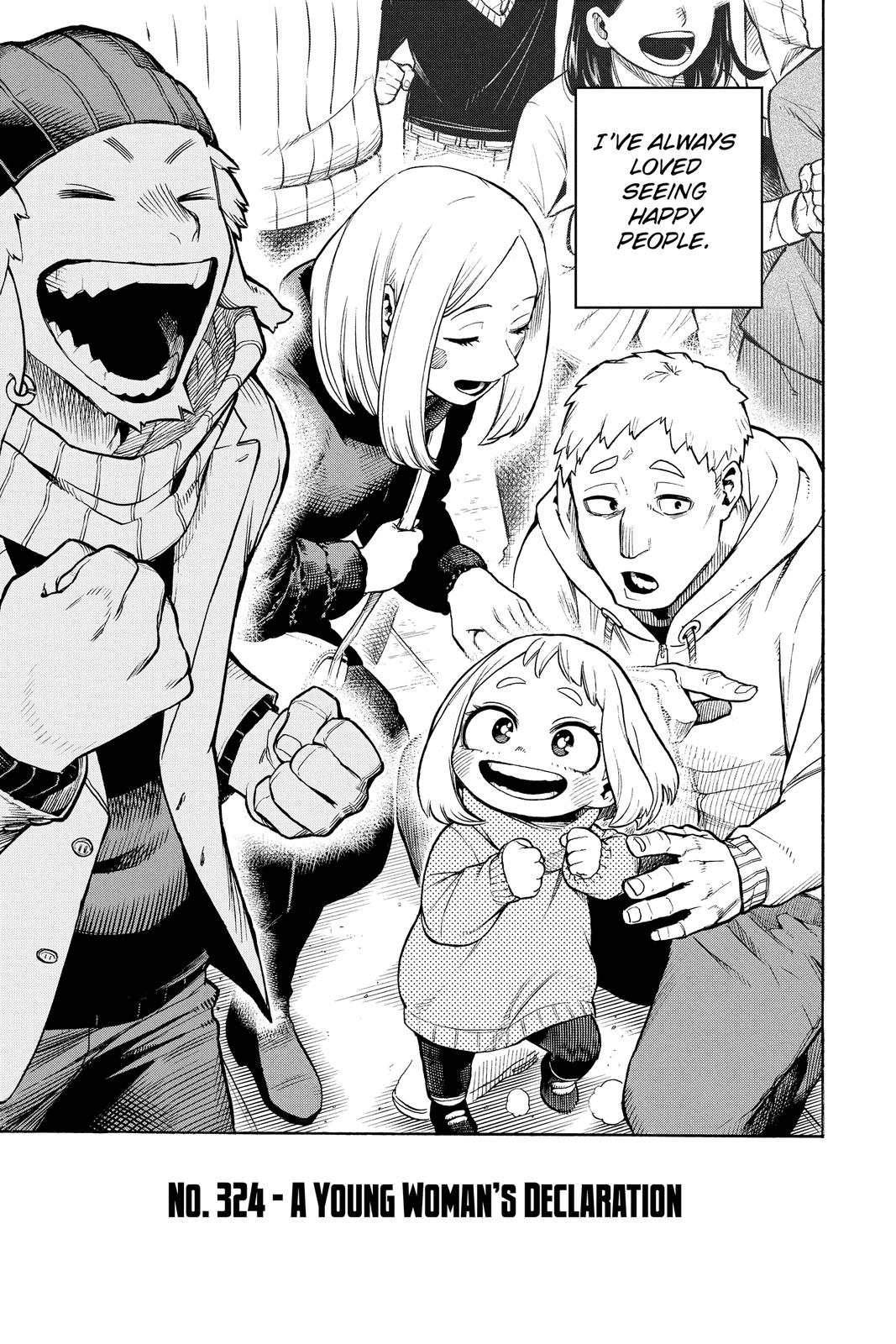 My Hero Academia Chapter 322