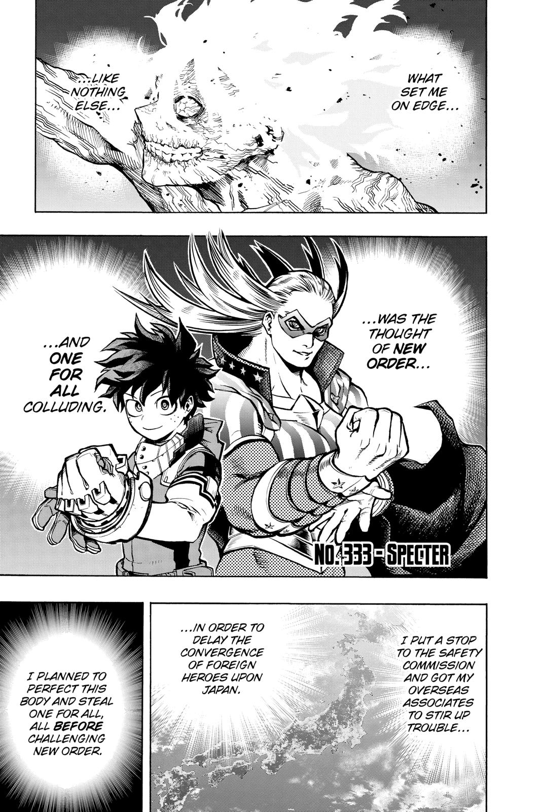 My Hero Academia Chapter 332