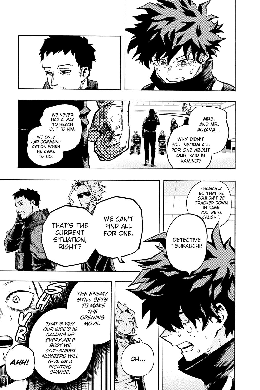 My Hero Academia Chapter 337