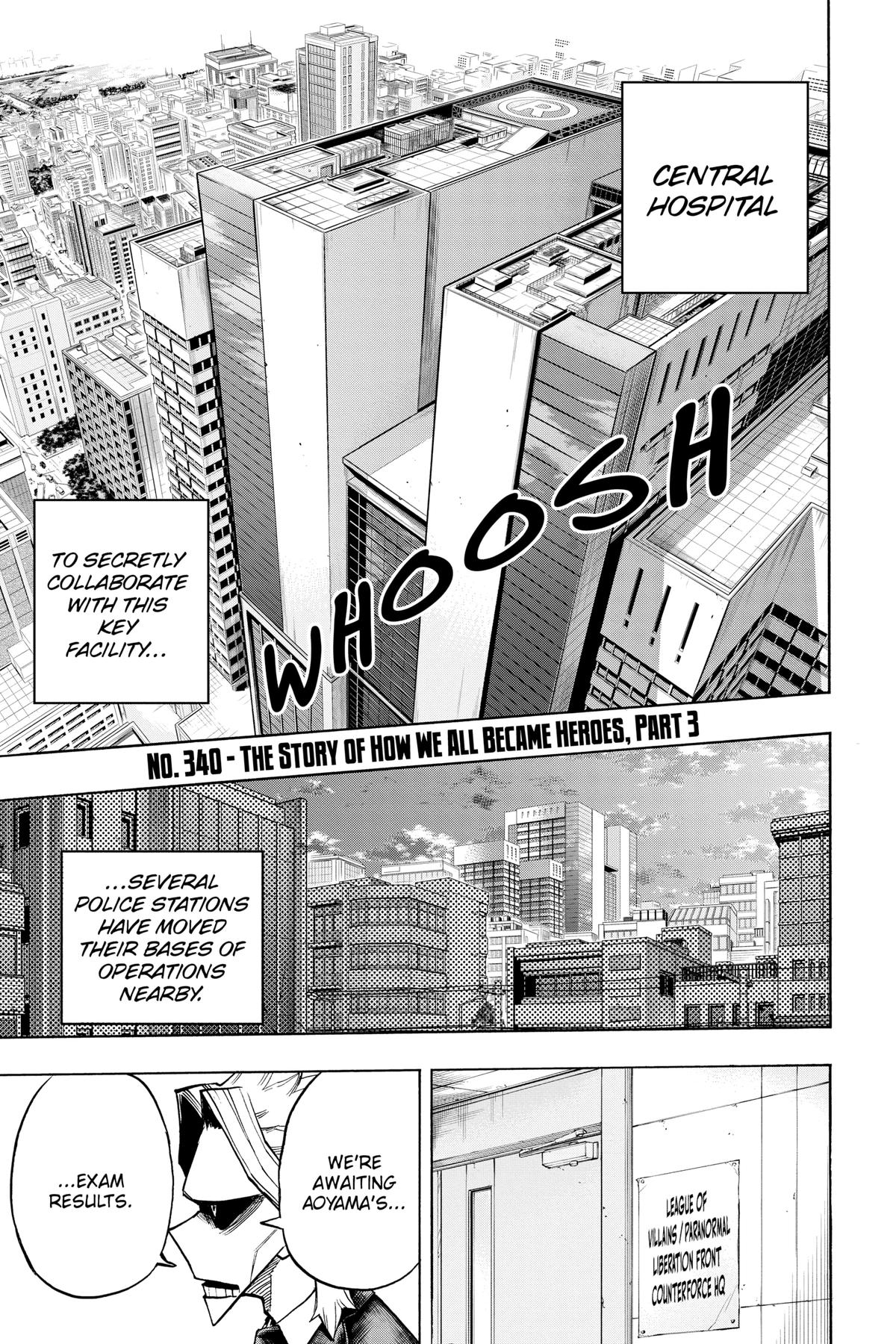 My Hero Academia Chapter 339