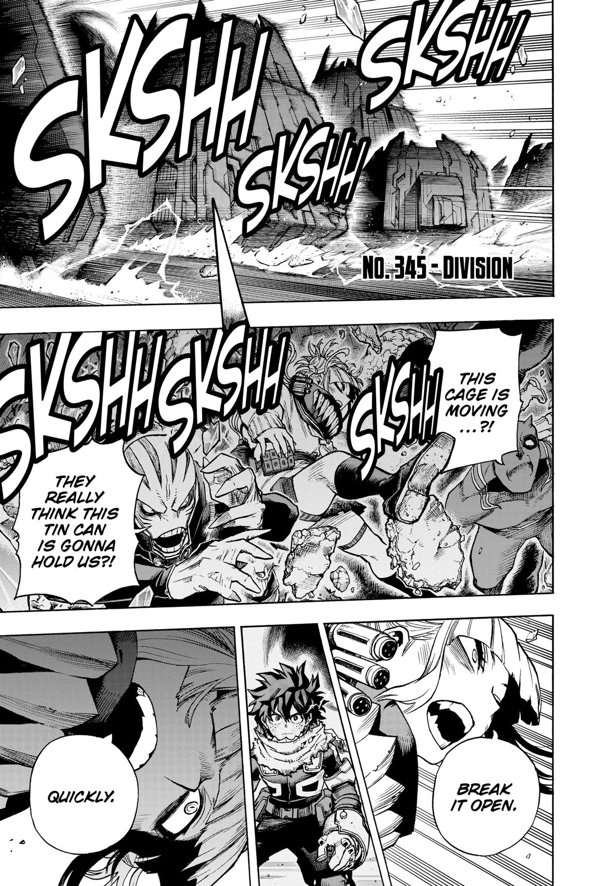 My Hero Academia Chapter 345