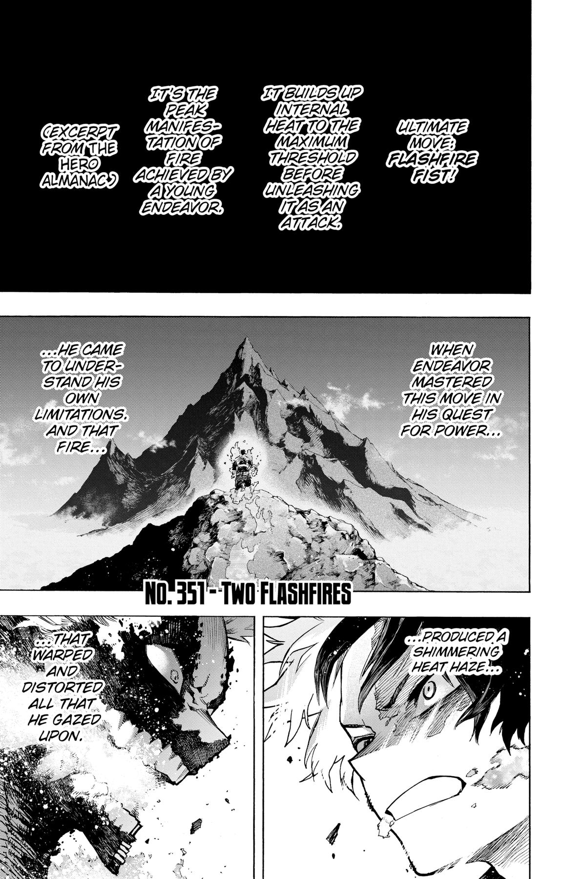 My Hero Academia Chapter 349