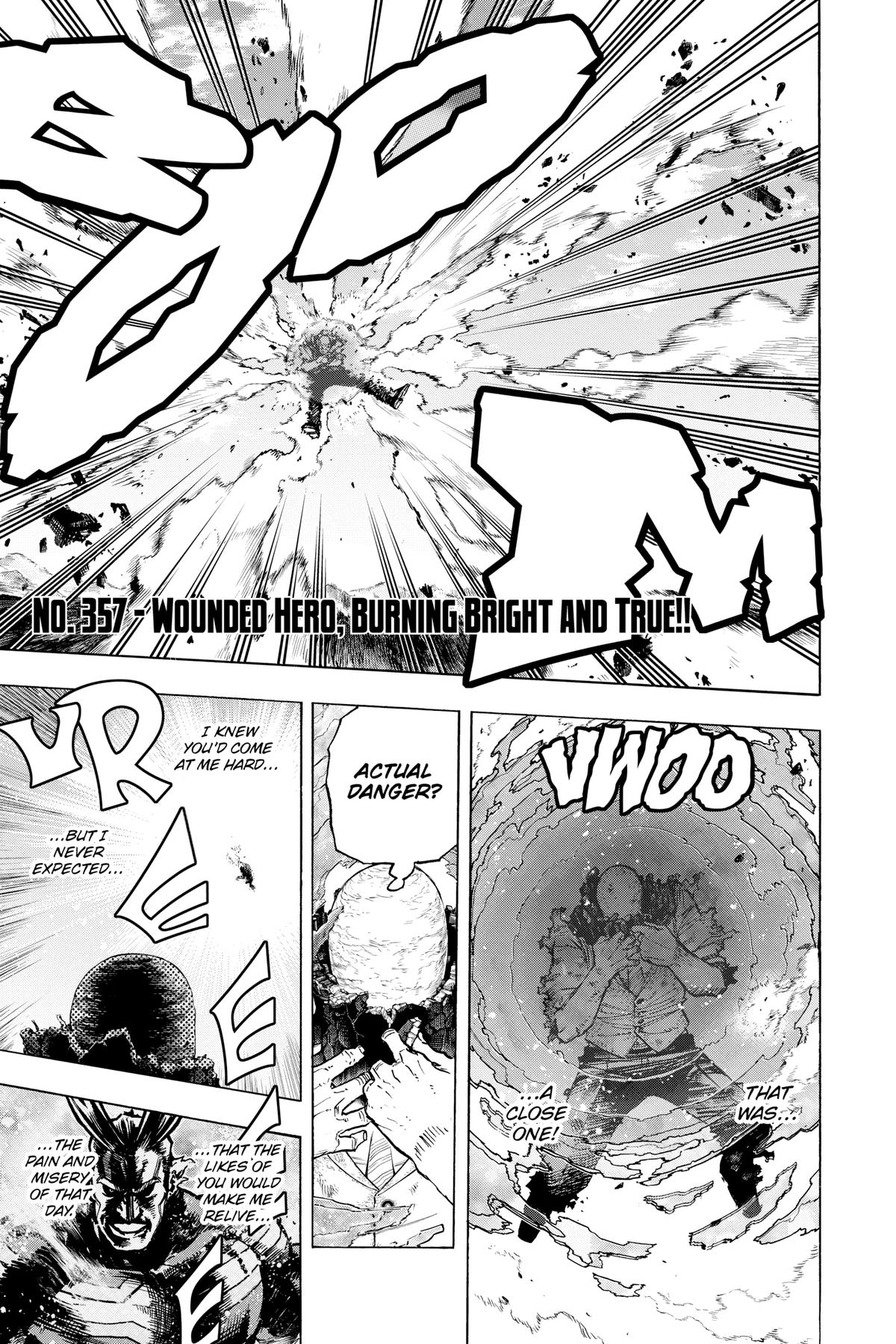 My Hero Academia Chapter 357