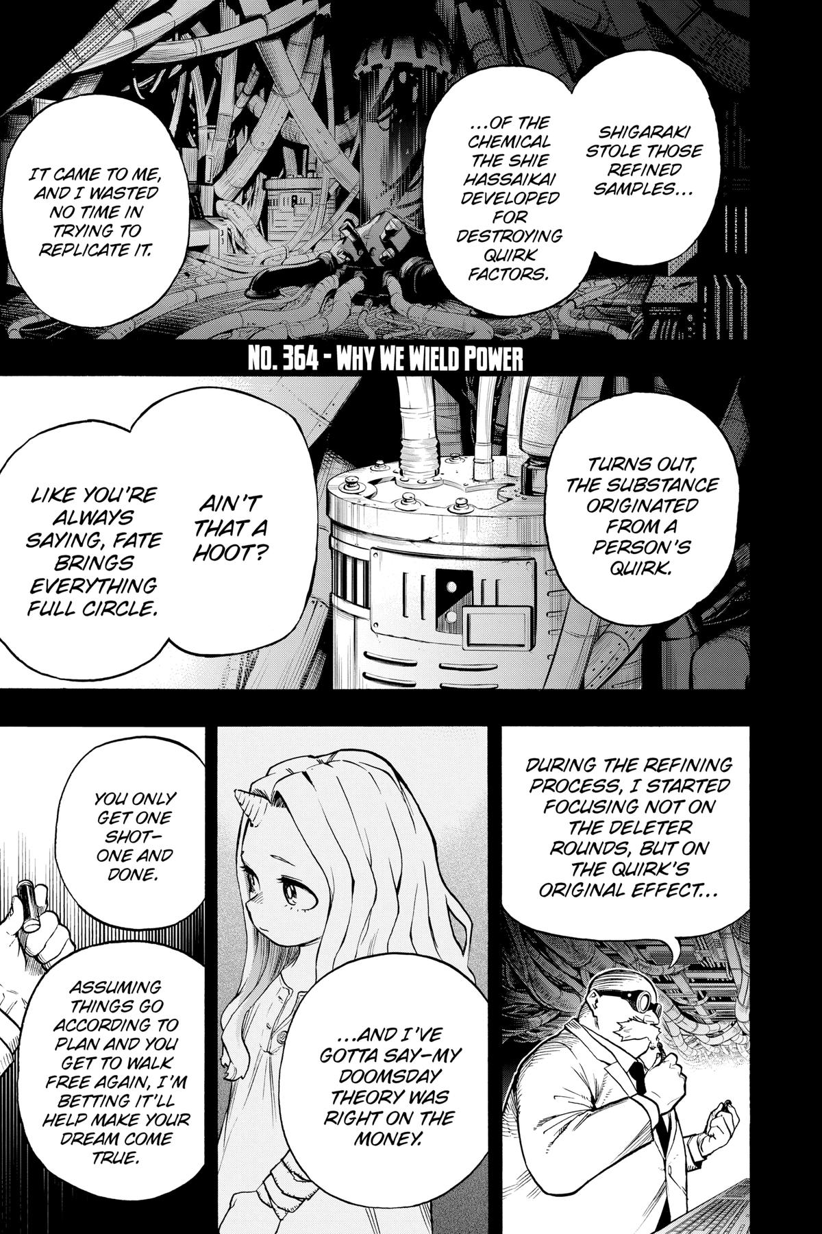 My Hero Academia Chapter 364