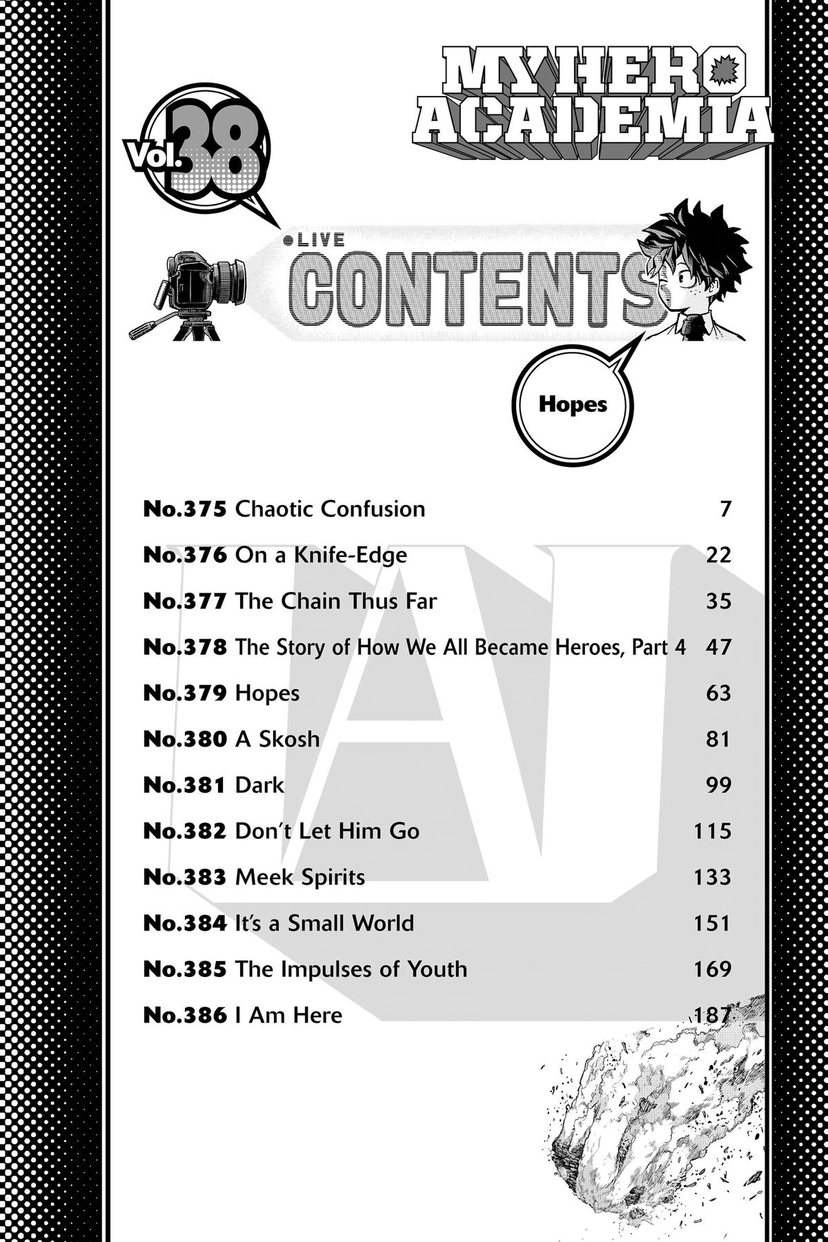 My Hero Academia Chapter 375