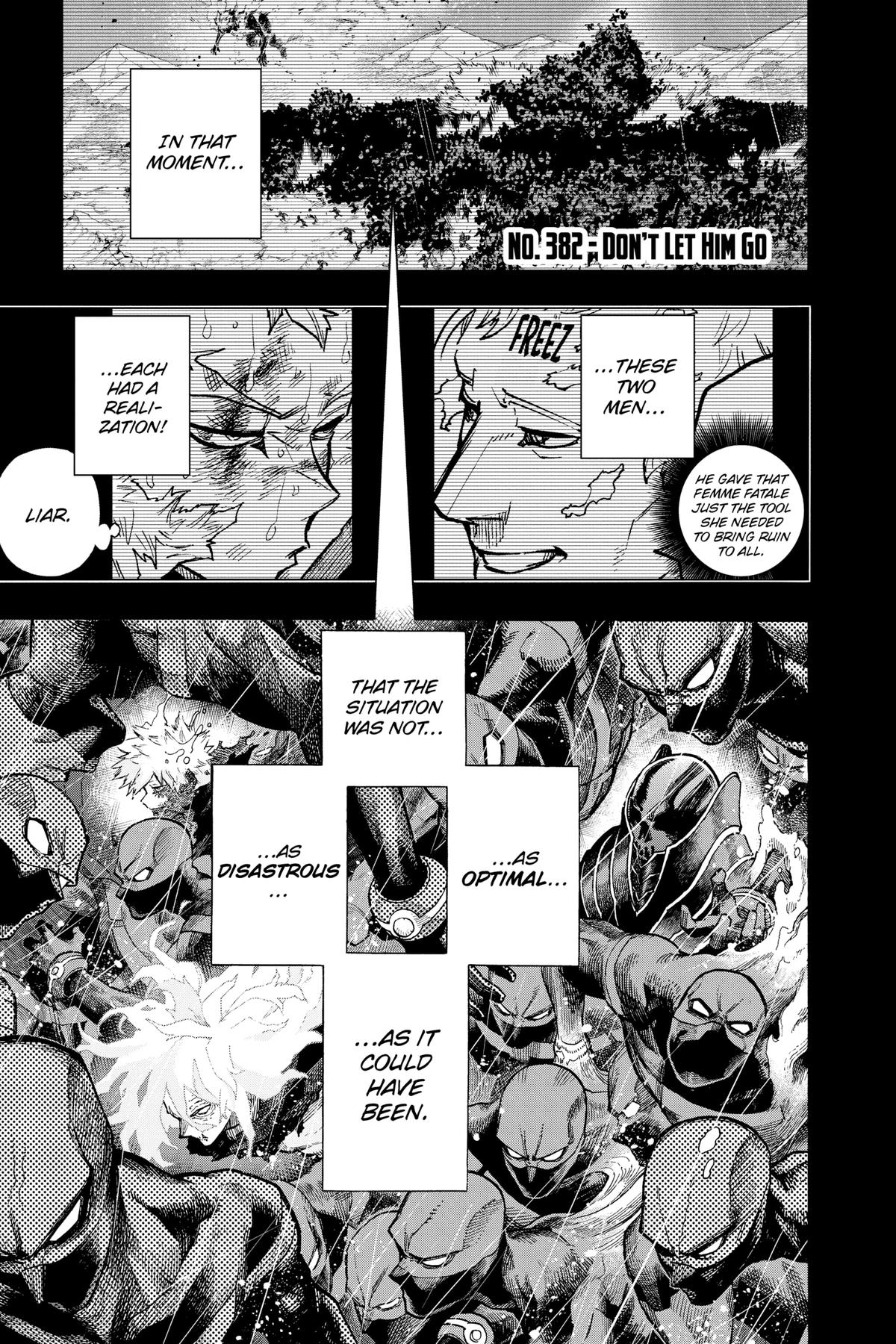 My Hero Academia Chapter 381