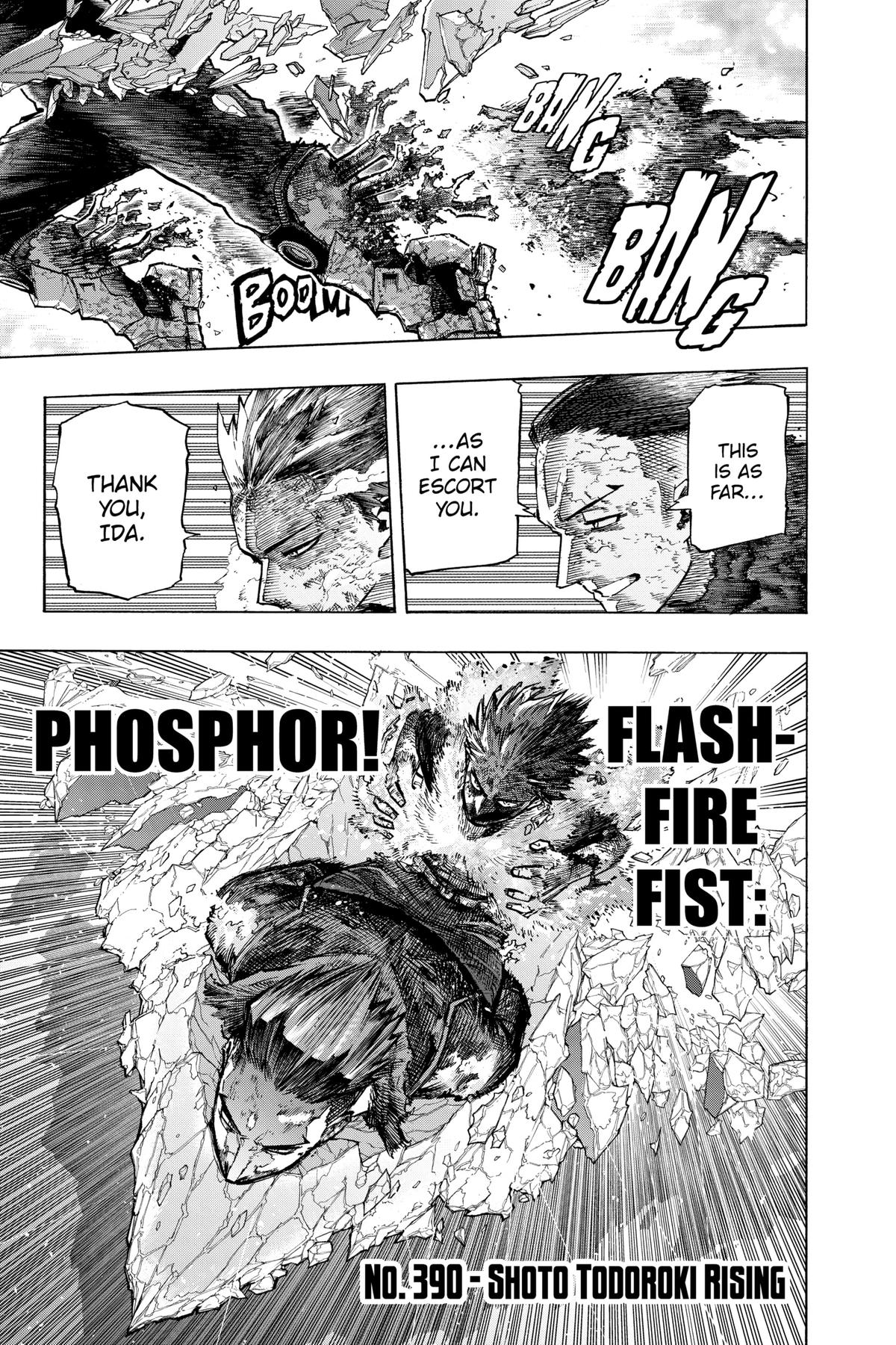 My Hero Academia Chapter 390