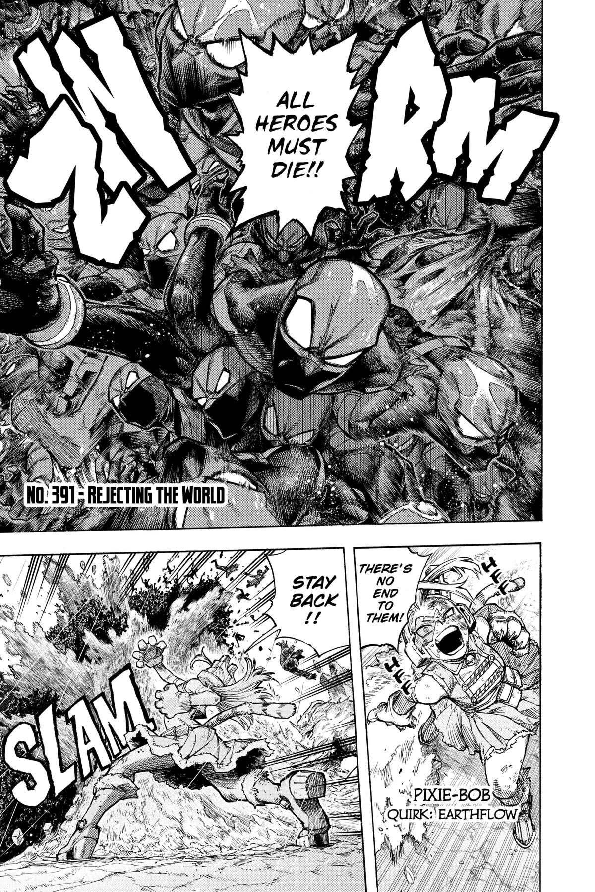 My Hero Academia Chapter 391