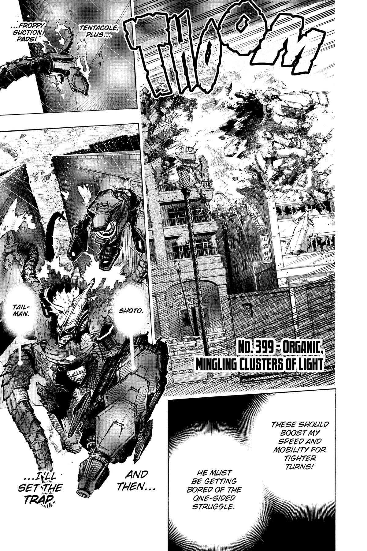 My Hero Academia Chapter 399