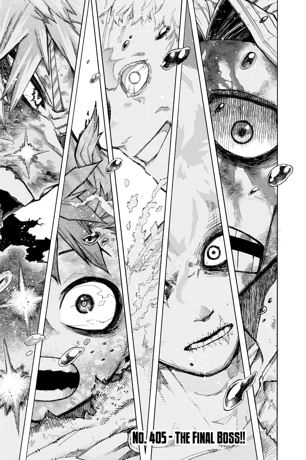 My Hero Academia Chapter 405