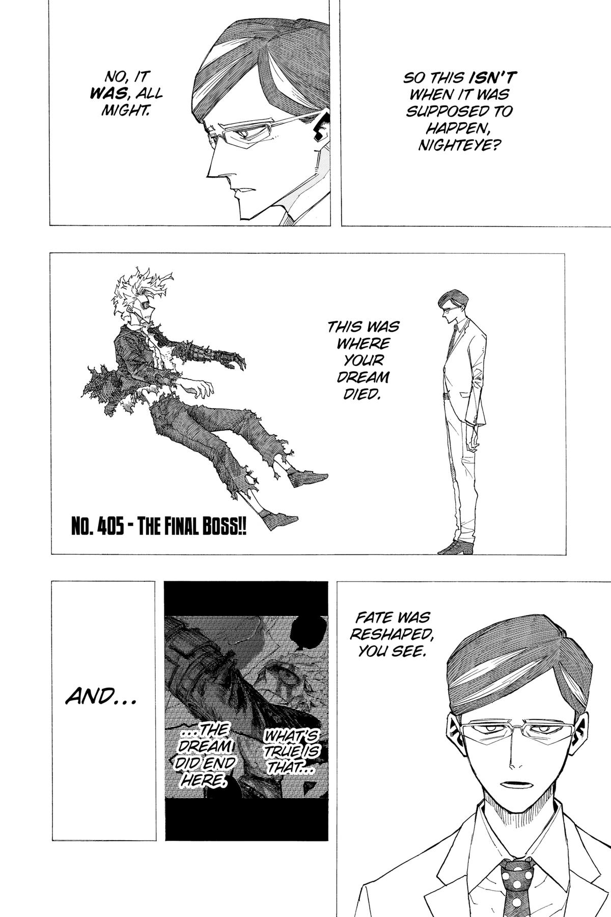 My Hero Academia Chapter 405