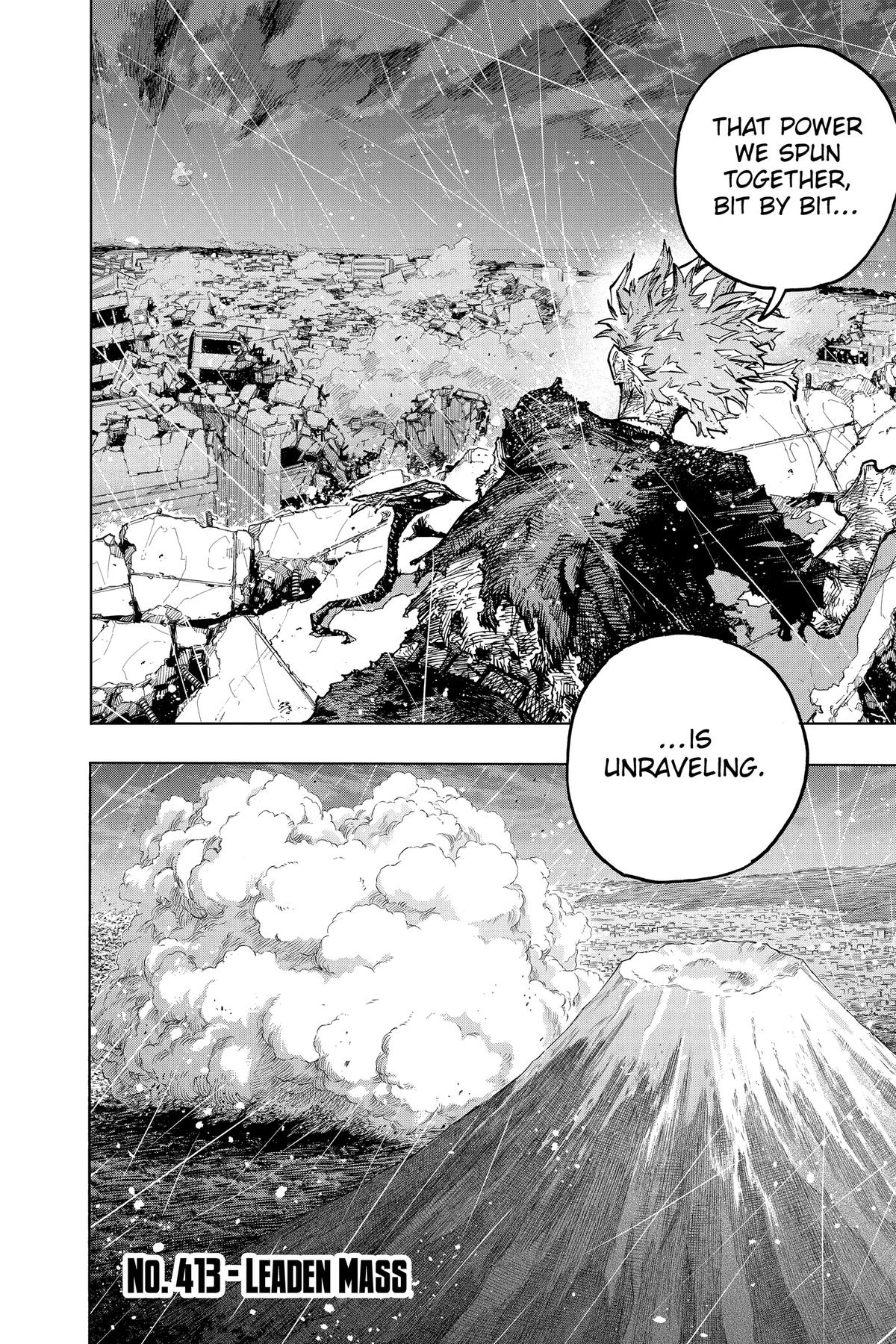 My Hero Academia Chapter 412