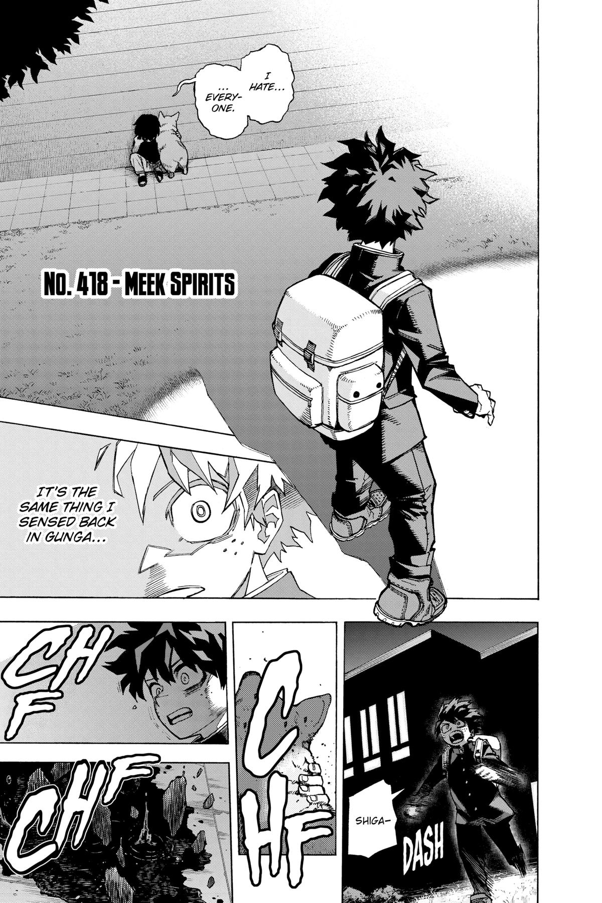 My Hero Academia Chapter 417