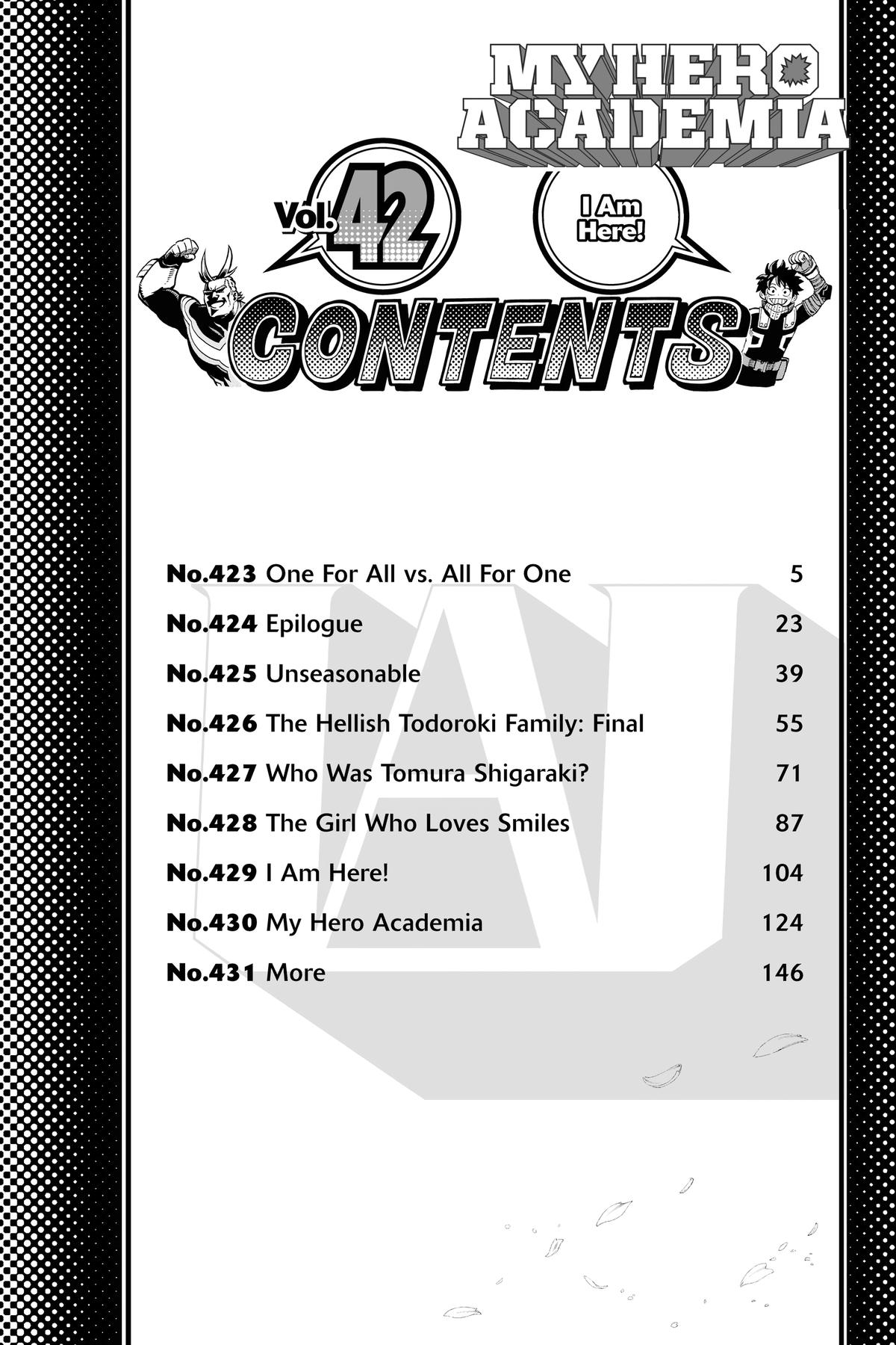 My Hero Academia Chapter 423