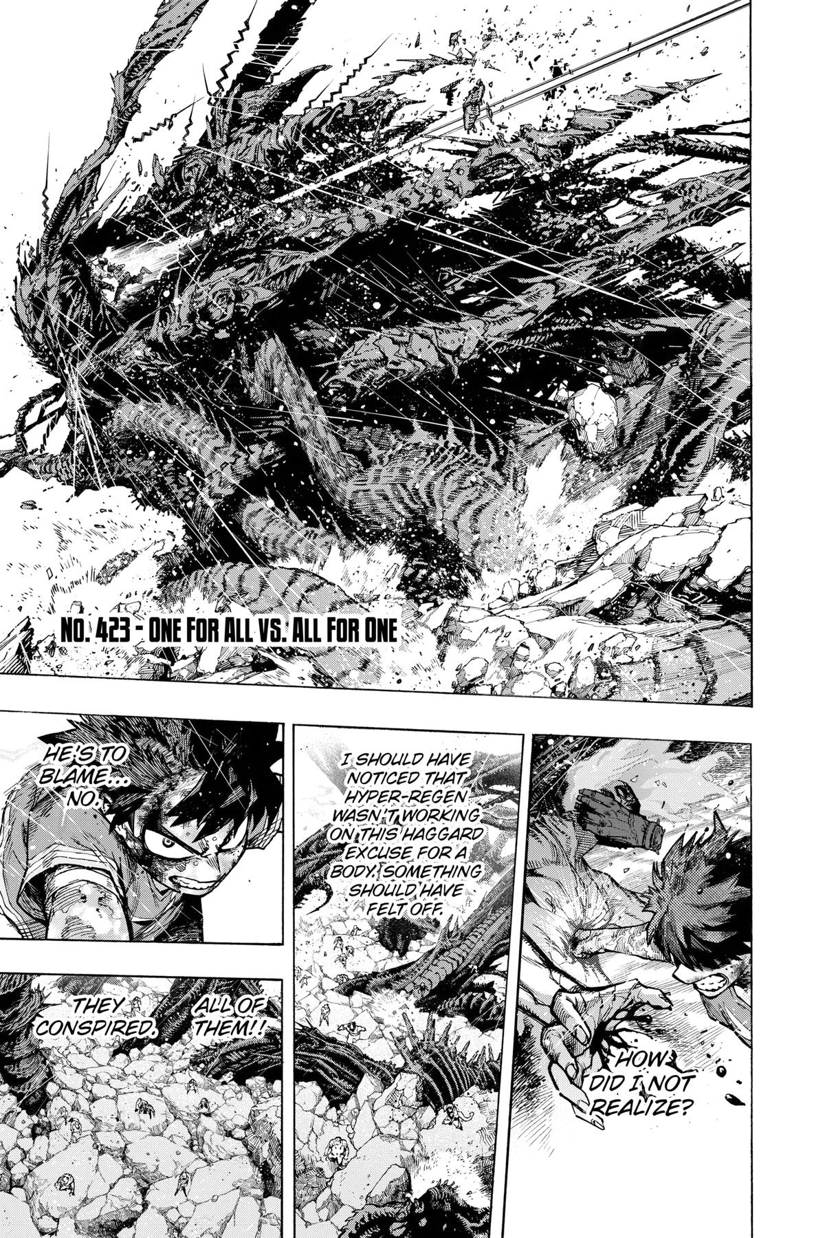 My Hero Academia Chapter 423