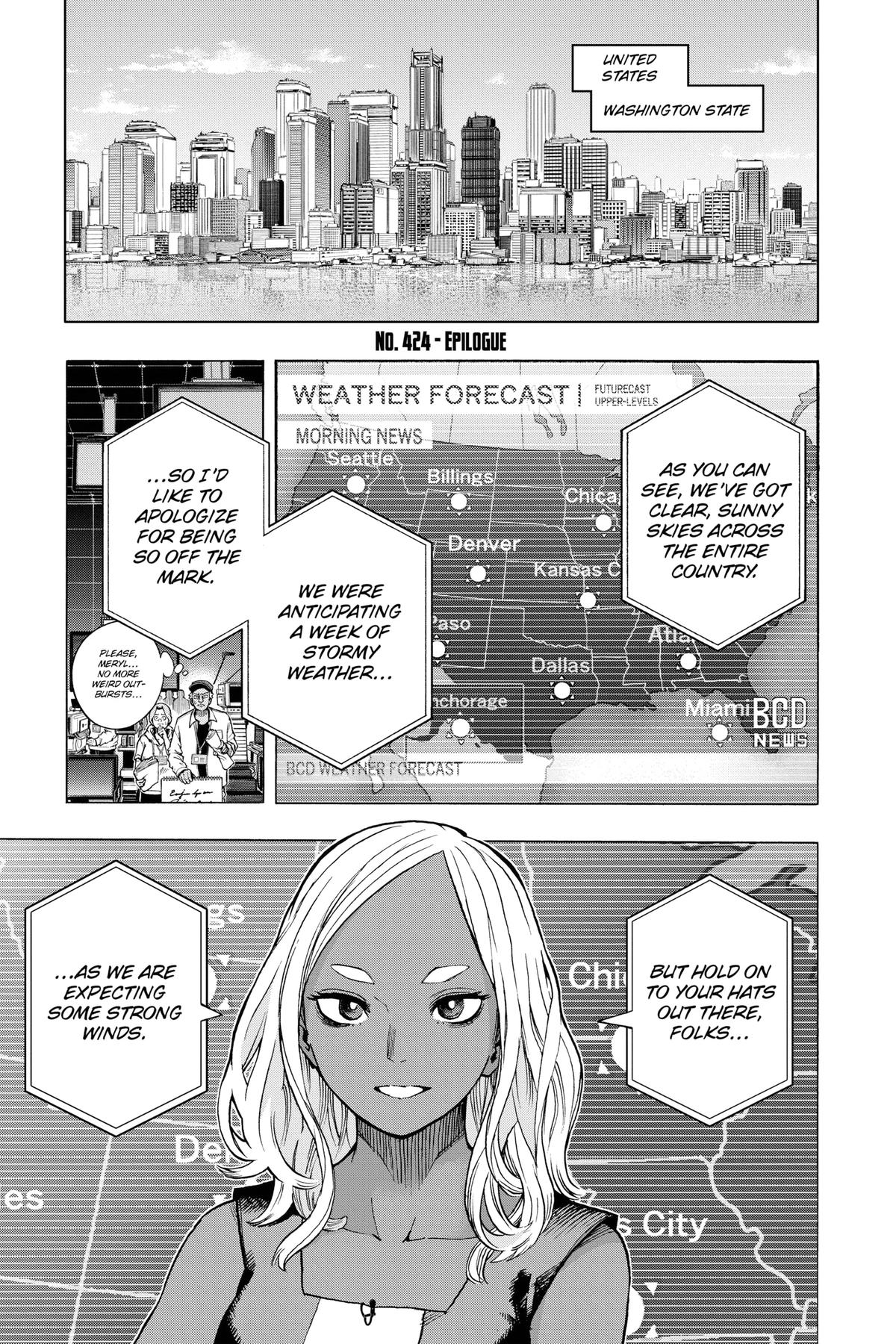 My Hero Academia Chapter 424
