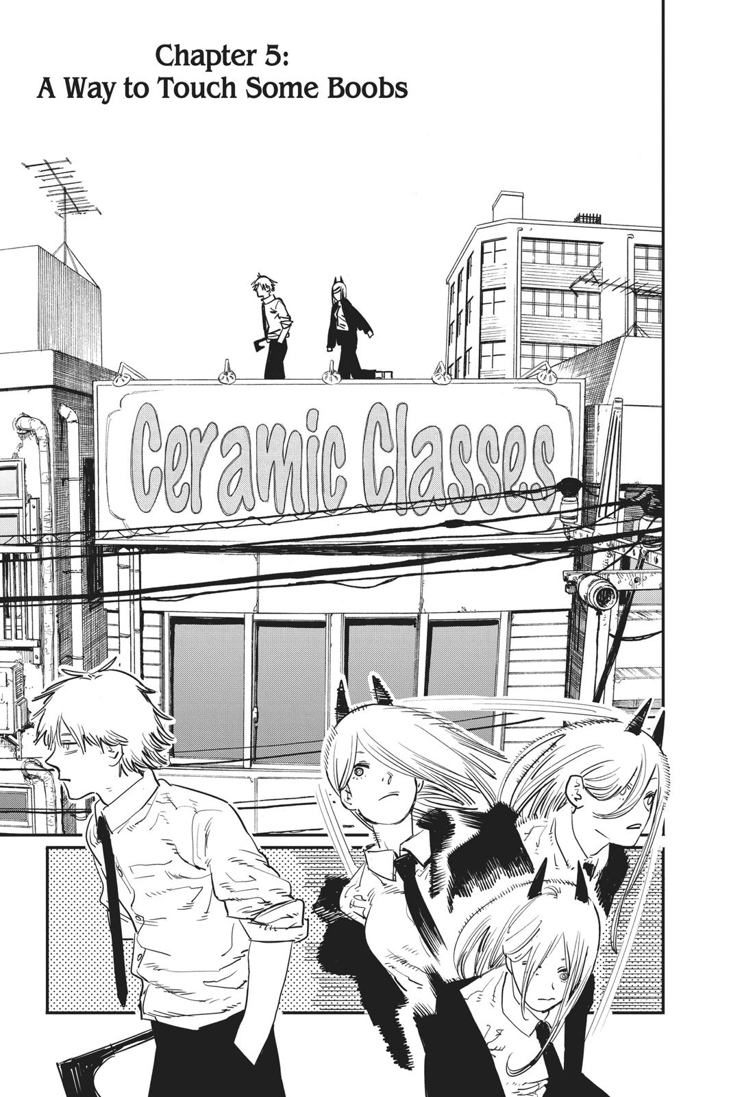 Chainsaw Man Chapter 5 - Page 1 - Chainsaw Man manga Chapter 5 manga