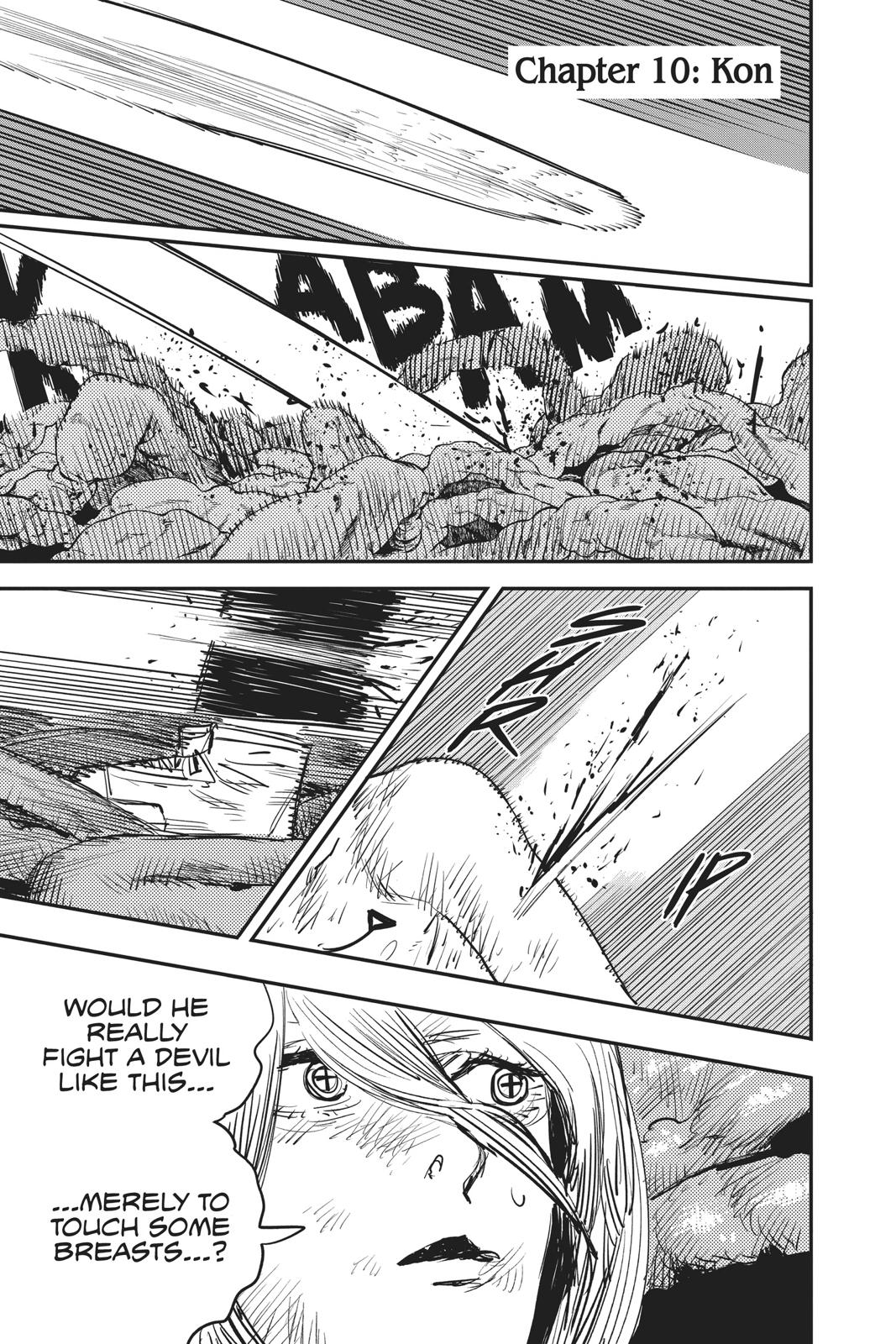 Chainsaw Man Chapter 10 - Page 1 - Chainsaw Man manga Chapter 10 manga