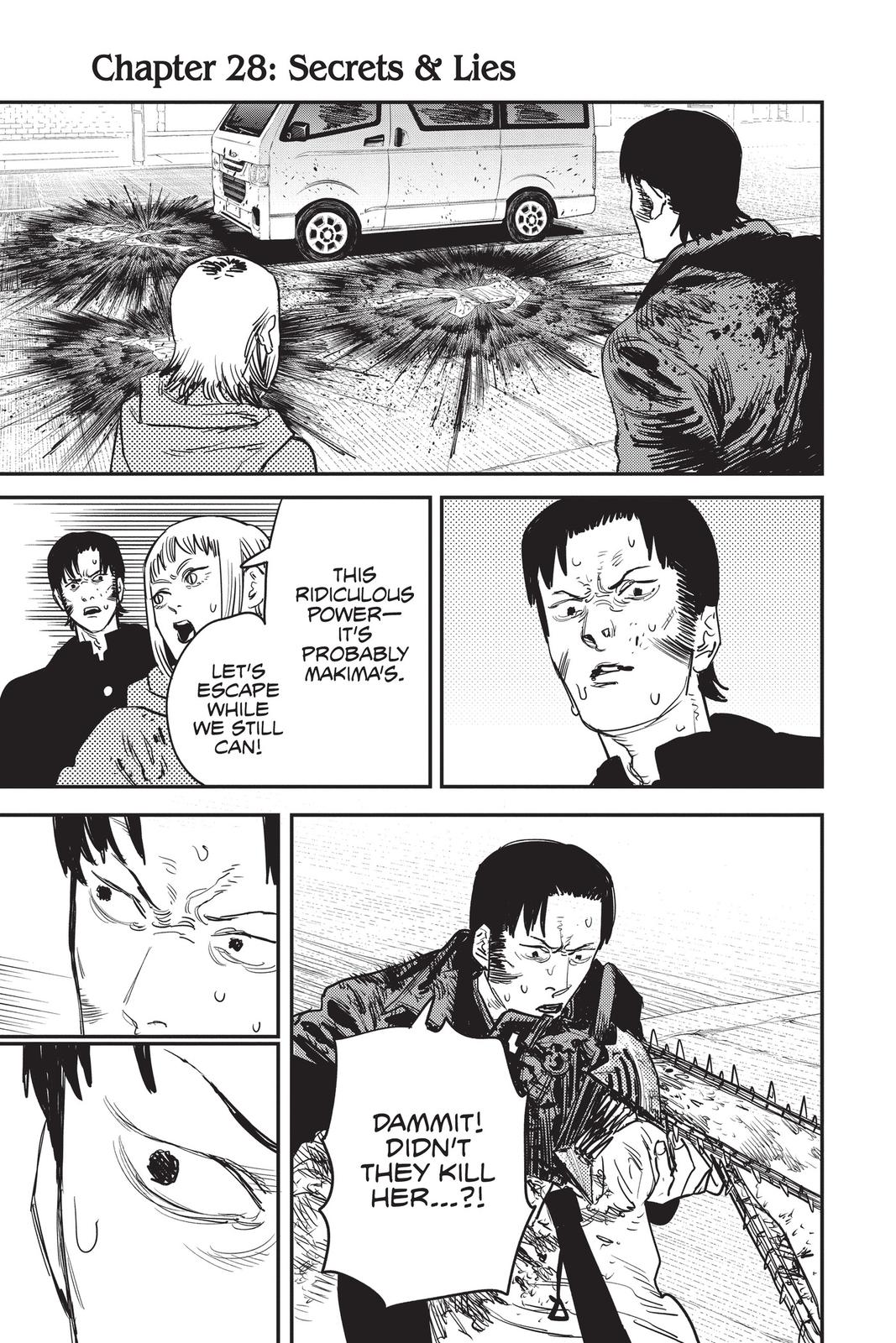 Chainsaw Man Chapter 28 - Page 1 - Chainsaw Man manga Chapter 28 manga