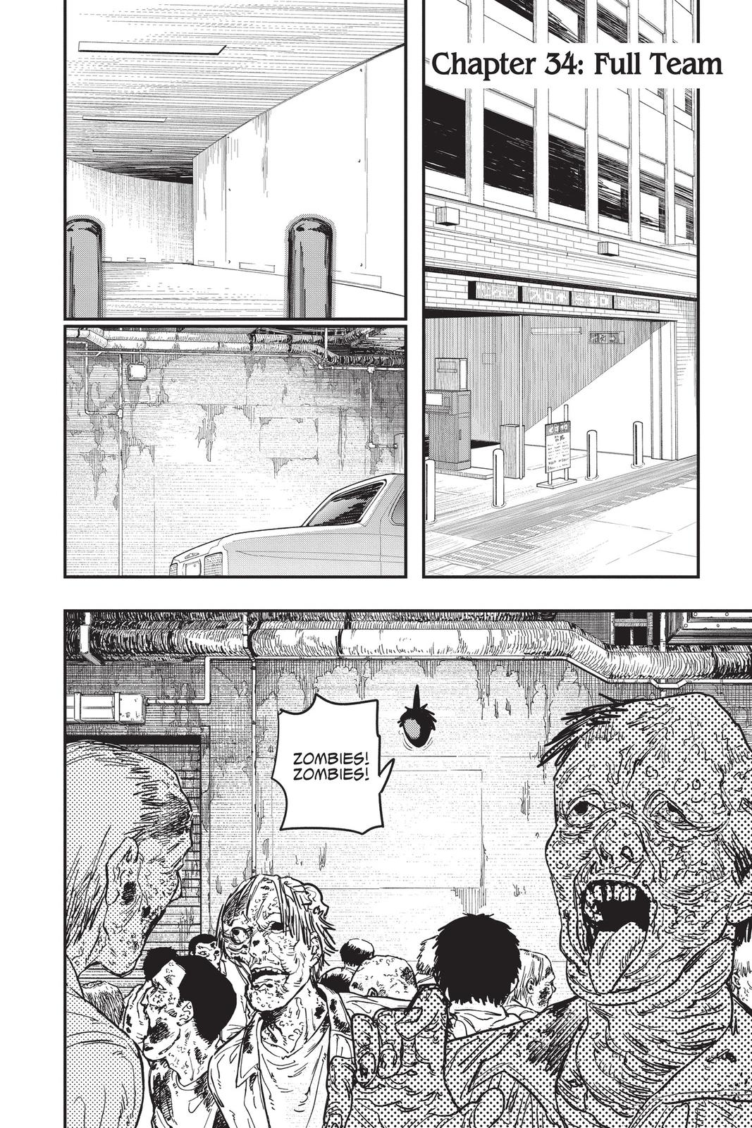 Chainsaw Man Chapter 34 - Page 2 - Chainsaw Man manga Chapter 34 manga