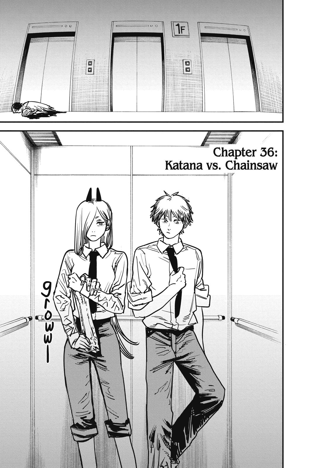 Chainsaw Man Chapter 36 - Page 1 - Chainsaw Man manga Chapter 36 manga