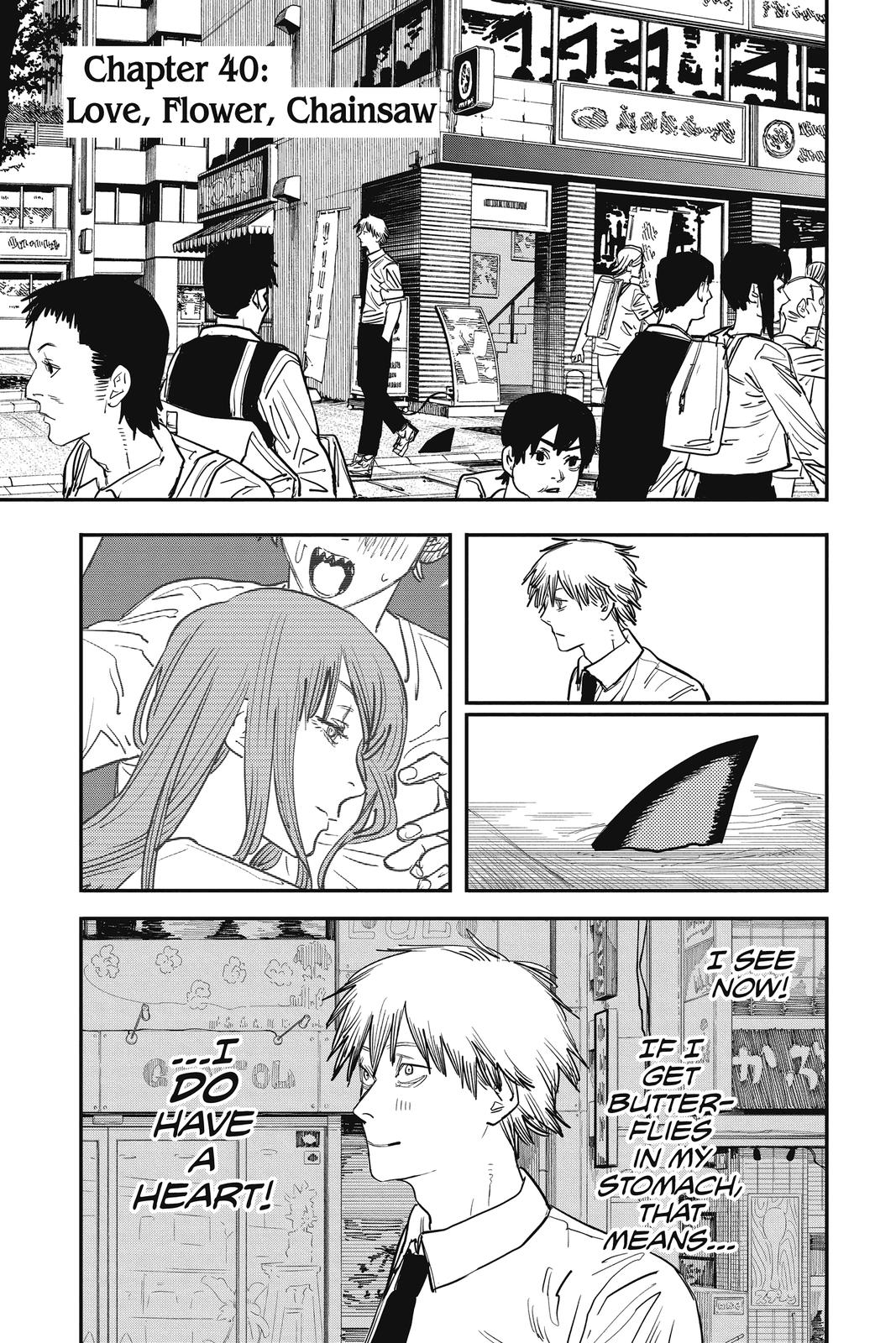 Chainsaw Man Chapter 40 - Page 1 - Chainsaw Man manga Chapter 40 manga