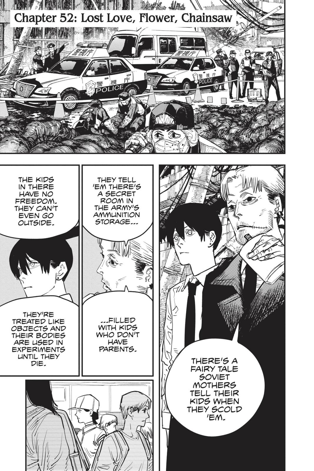 Chainsaw Man Chapter 52 - Page 1 - Chainsaw Man manga Chapter 52 manga