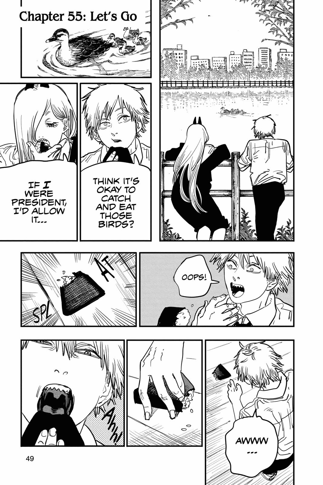 Chainsaw Man Chapter 55 - Page 1 - Chainsaw Man manga Chapter 55 manga