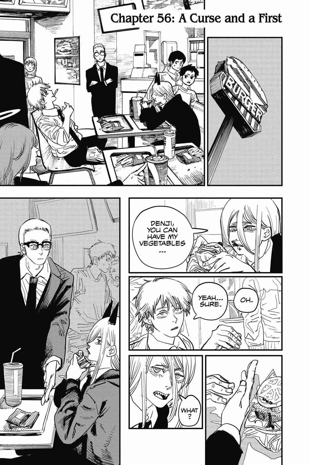 Chainsaw Man Chapter 56 - Page 1 - Chainsaw Man manga Chapter 56 manga