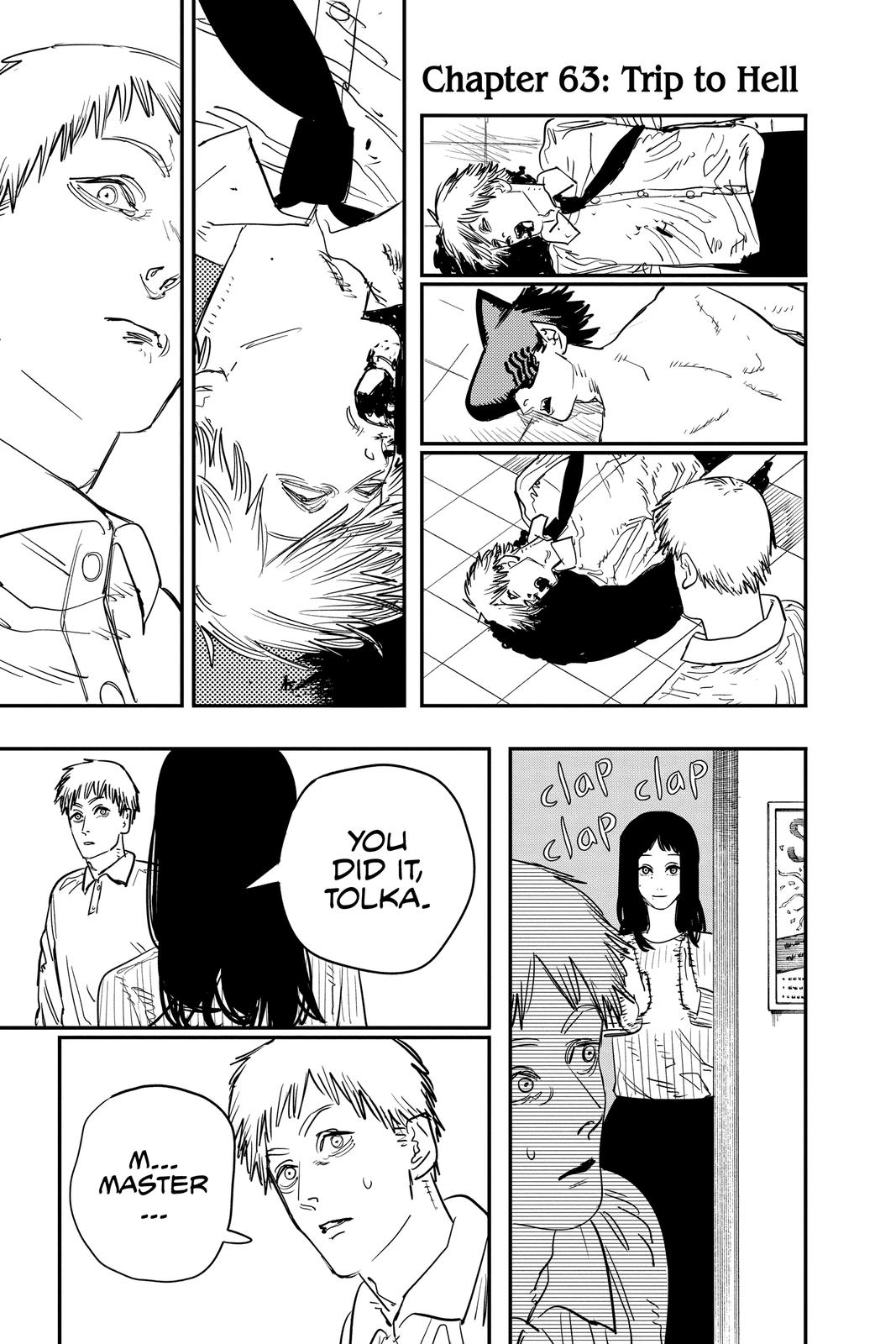 Chainsaw Man Chapter 63 - Page 1 - Chainsaw Man manga Chapter 63 manga