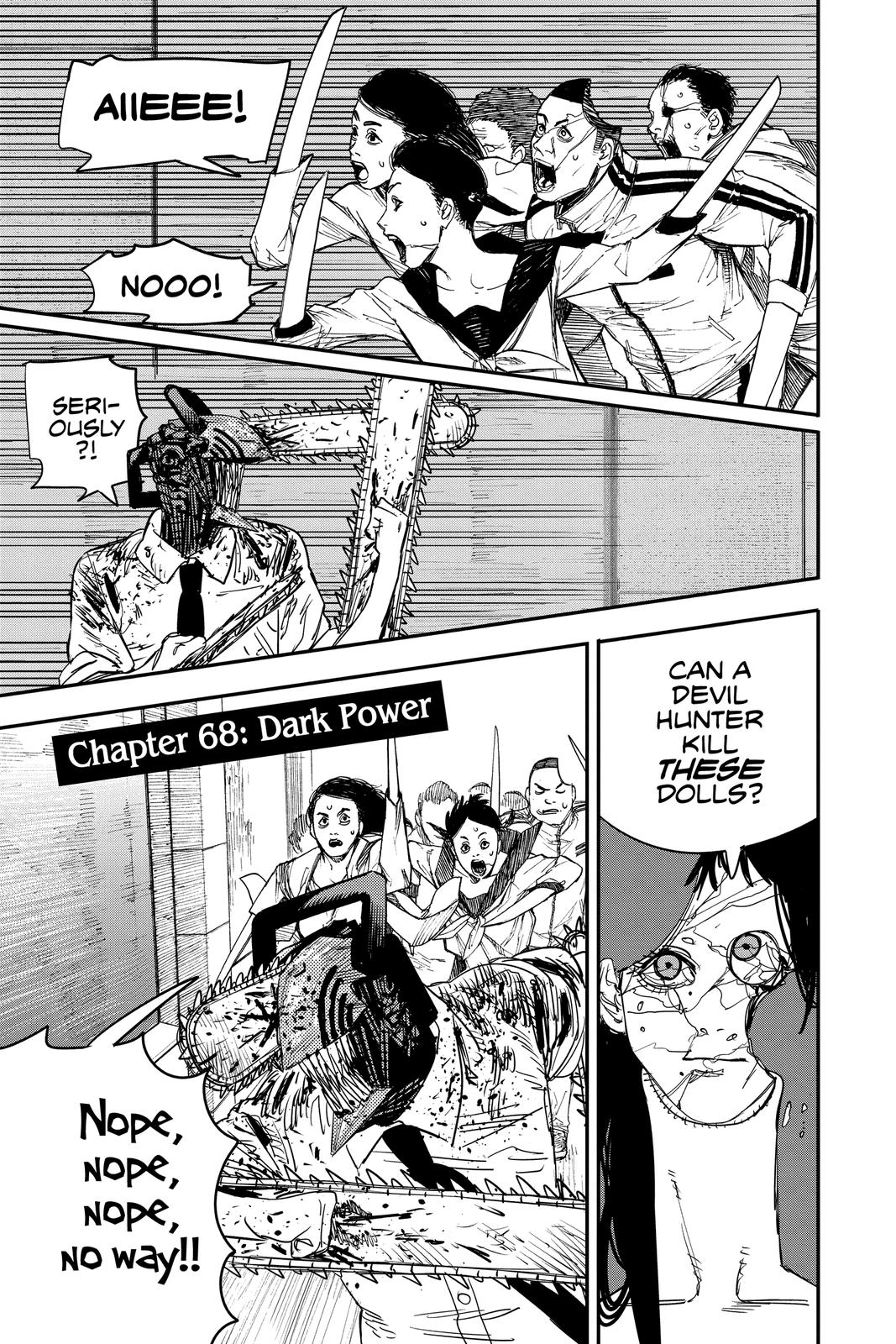 Chainsaw Man Chapter 68 - Page 1 - Chainsaw Man manga Chapter 68 manga