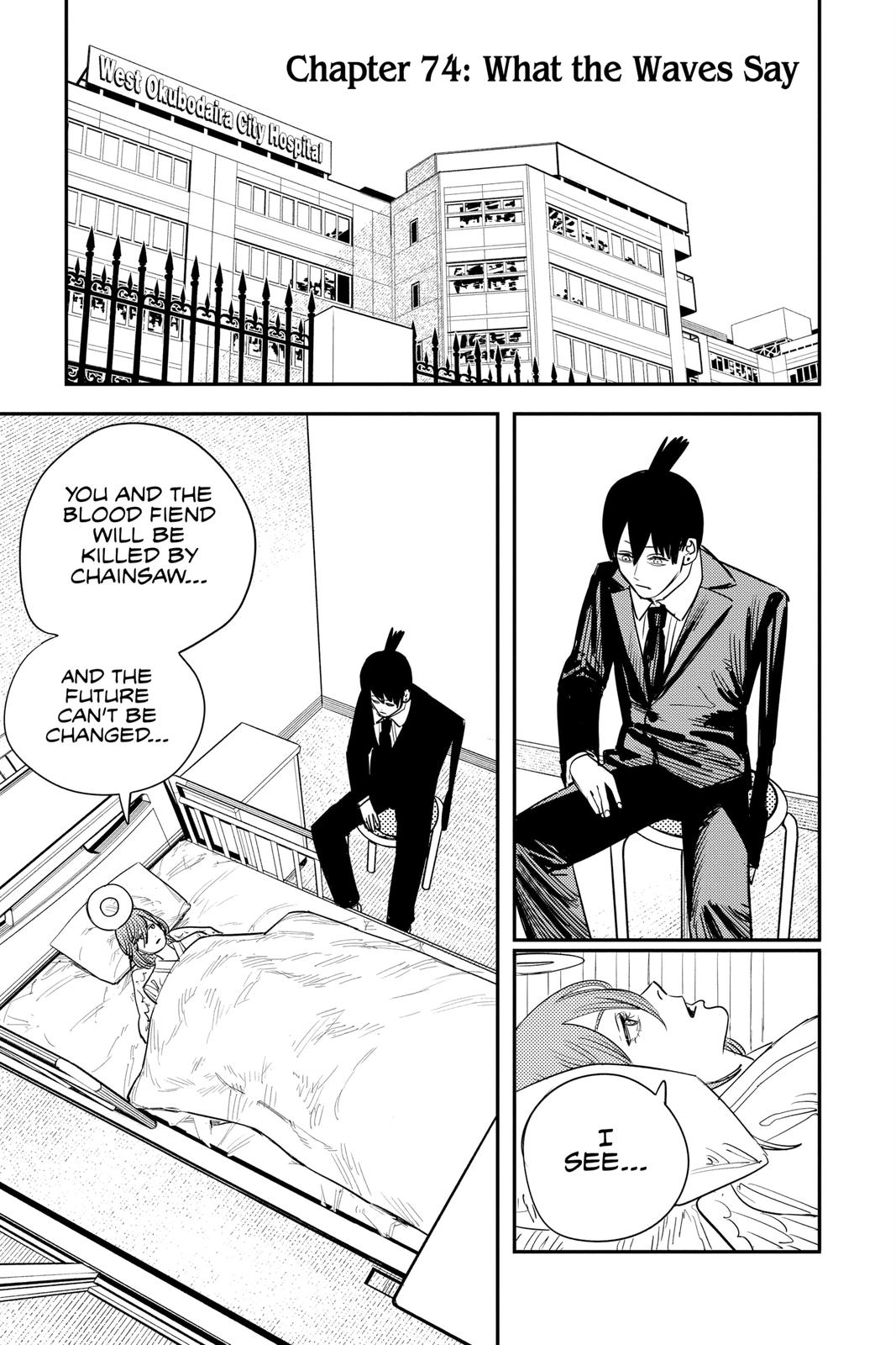 Chainsaw Man Chapter 74 - Page 1 - Chainsaw Man manga Chapter 74 manga