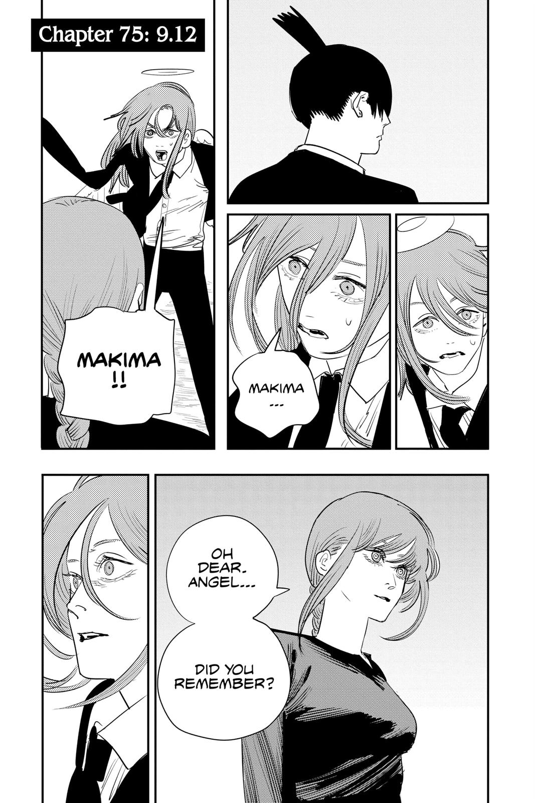 Chainsaw Man Chapter 75 - Page 1 - Chainsaw Man manga Chapter 75 manga