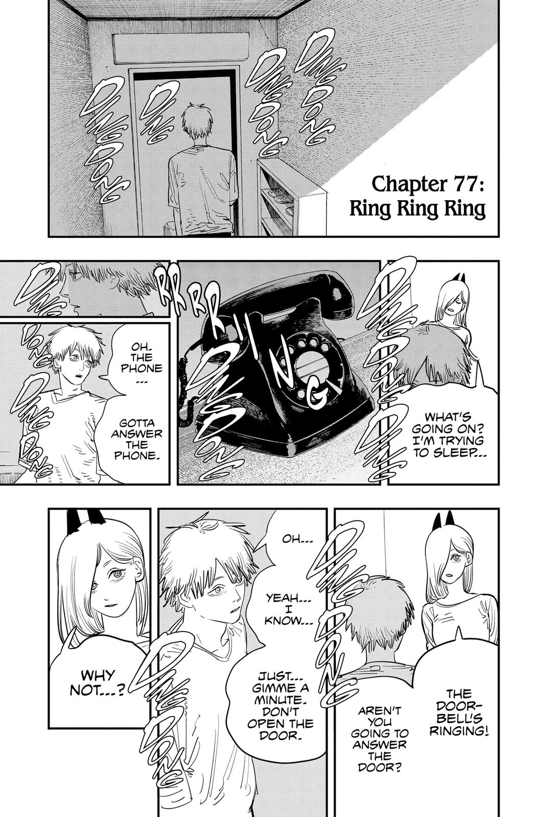 Chainsaw Man Chapter 77 - Page 1 - Chainsaw Man manga Chapter 77 manga