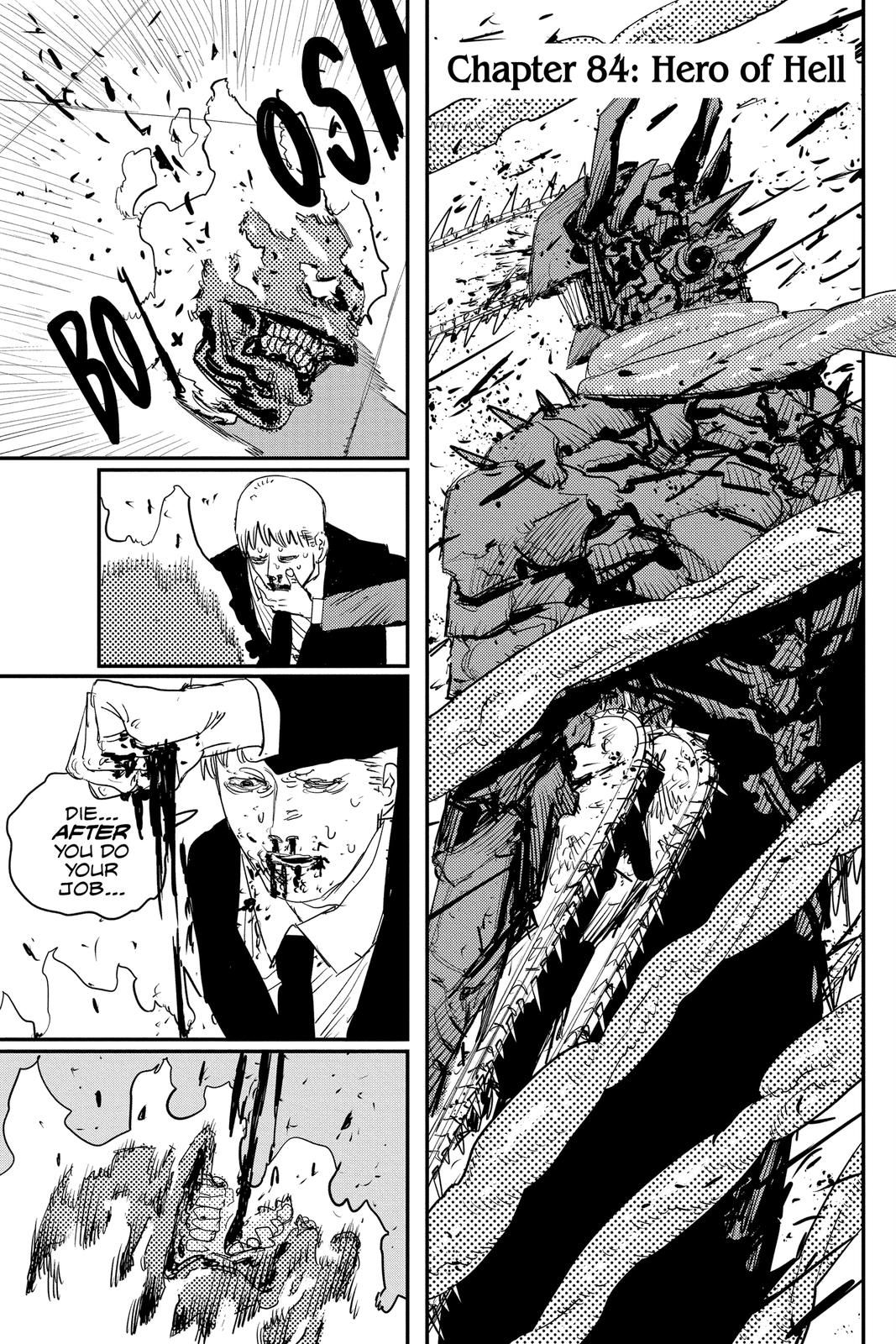 Chainsaw Man Chapter 84 - Page 1 - Chainsaw Man manga Chapter 84 manga