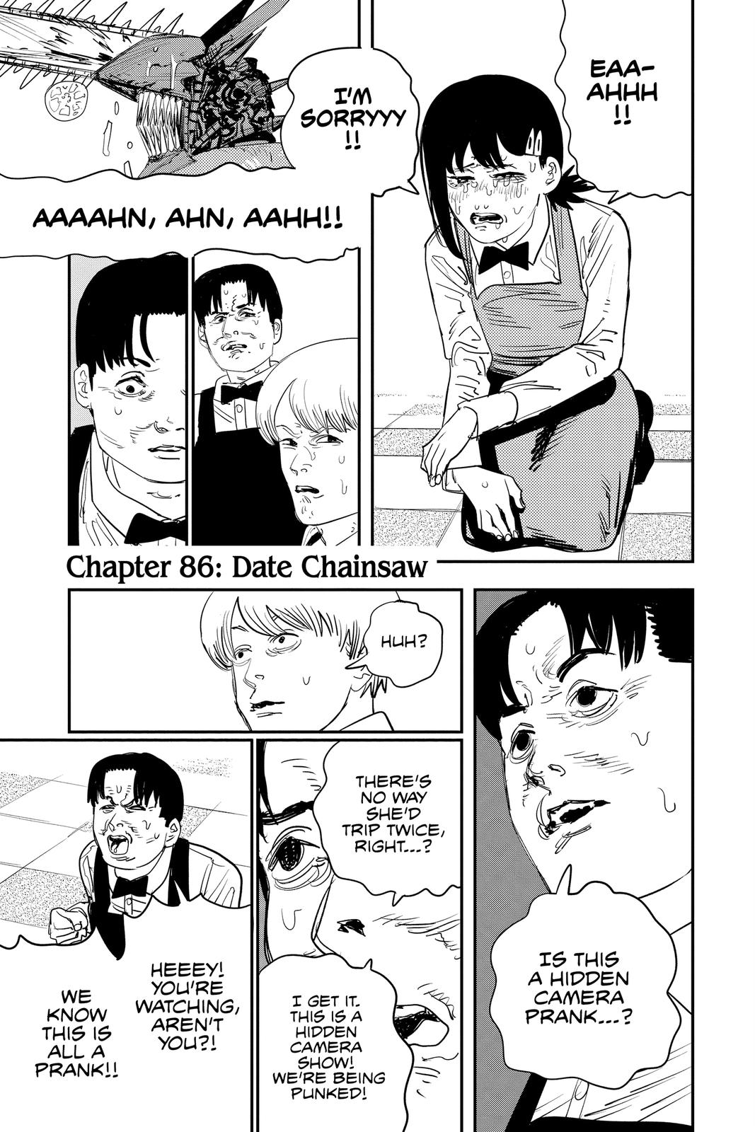 Chainsaw Man Chapter 86 - Page 1 - Chainsaw Man manga Chapter 86 manga