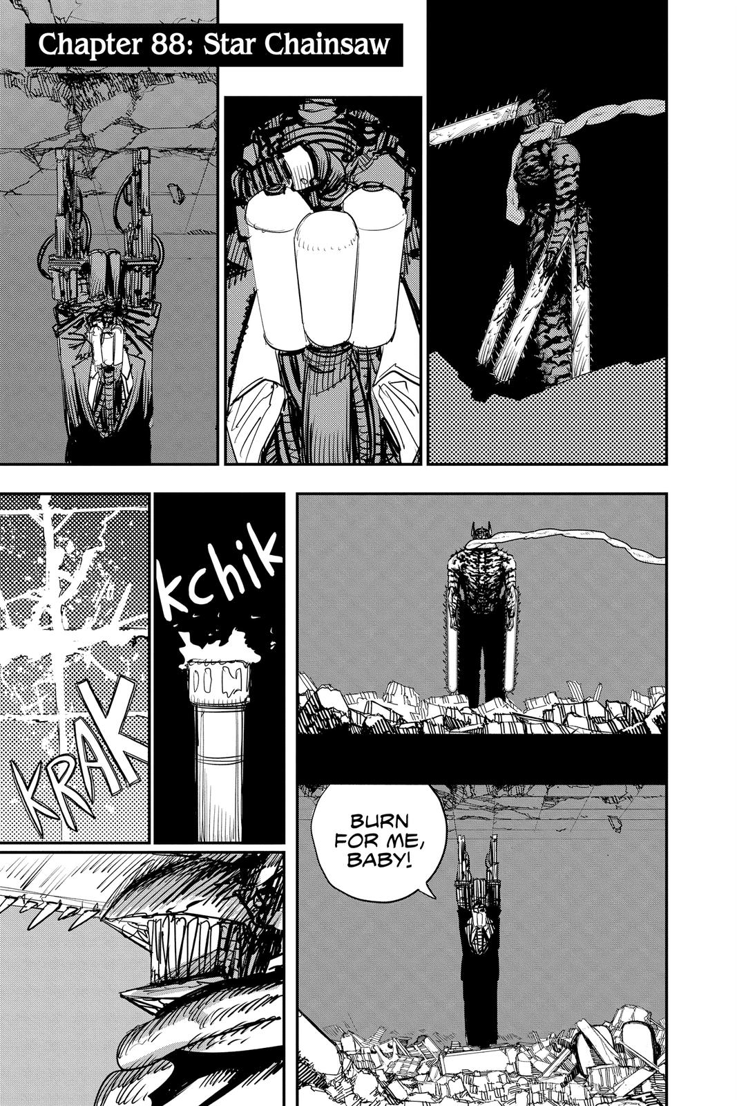 Chainsaw Man Chapter 88 - Page 1 - Chainsaw Man manga Chapter 88 manga