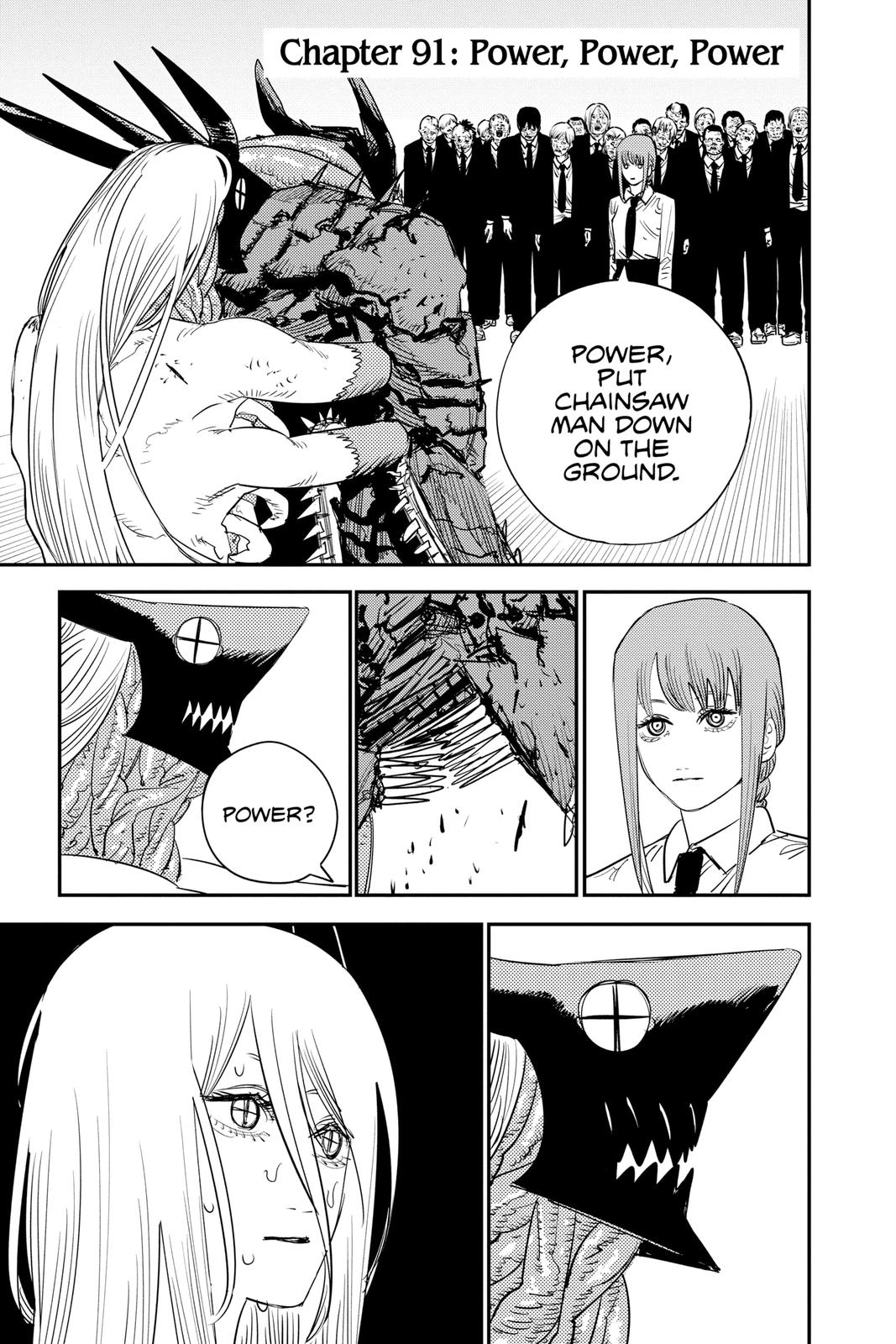 Chainsaw Man Chapter 91 - Page 1 - Chainsaw Man manga Chapter 91 manga