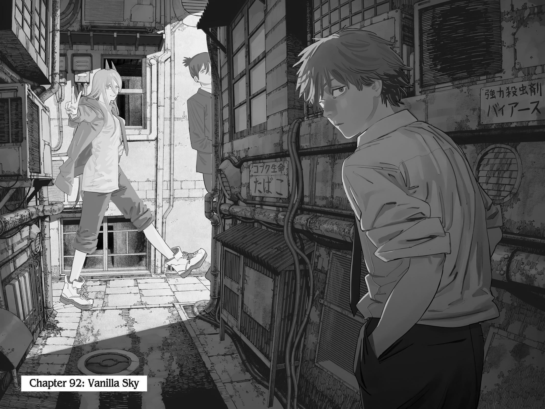 Chainsaw Man Chapter 92 - Page 1 - Chainsaw Man manga Chapter 92 manga