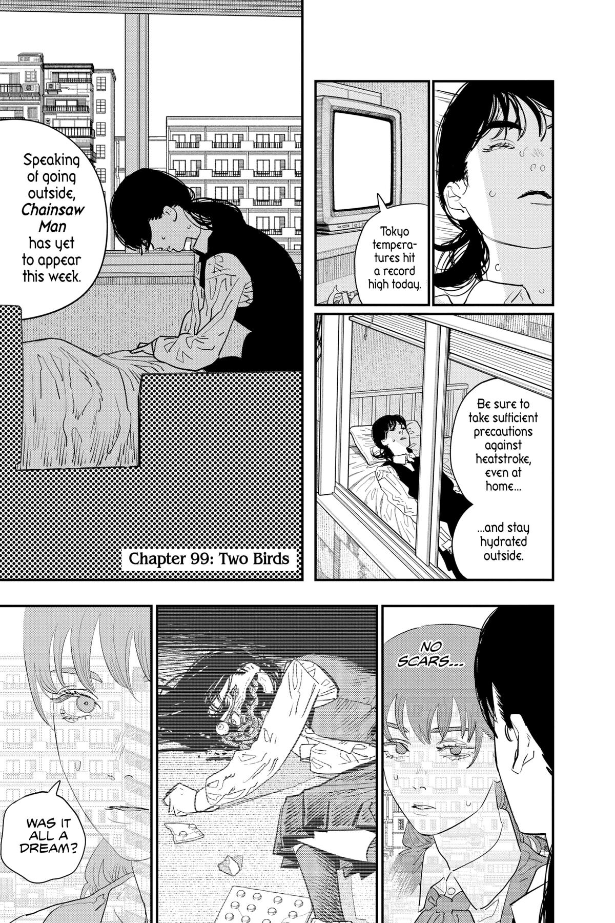 Chainsaw Man Chapter 99 - Page 1 - Chainsaw Man manga Chapter 99 manga