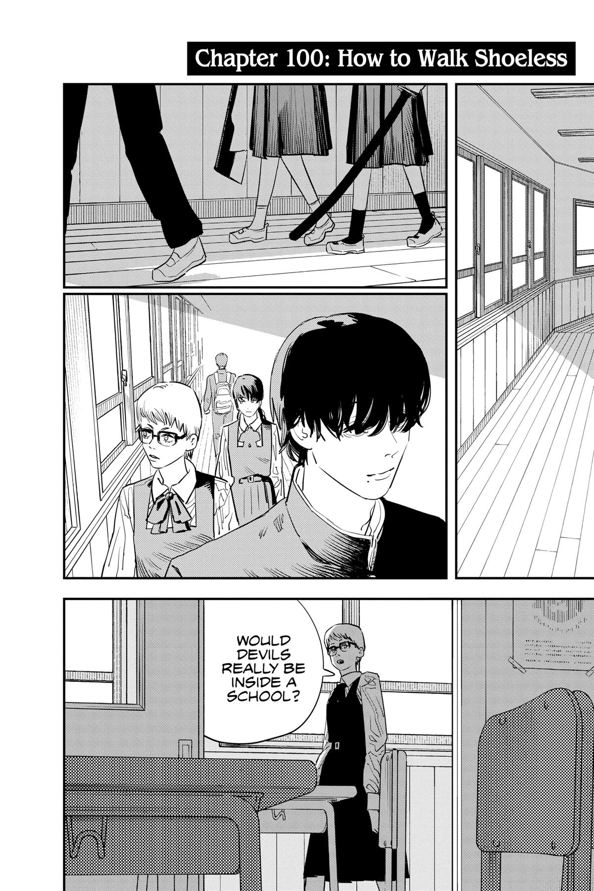 Chainsaw Man Chapter 100 - Page 1 - Chainsaw Man manga Chapter 100 manga