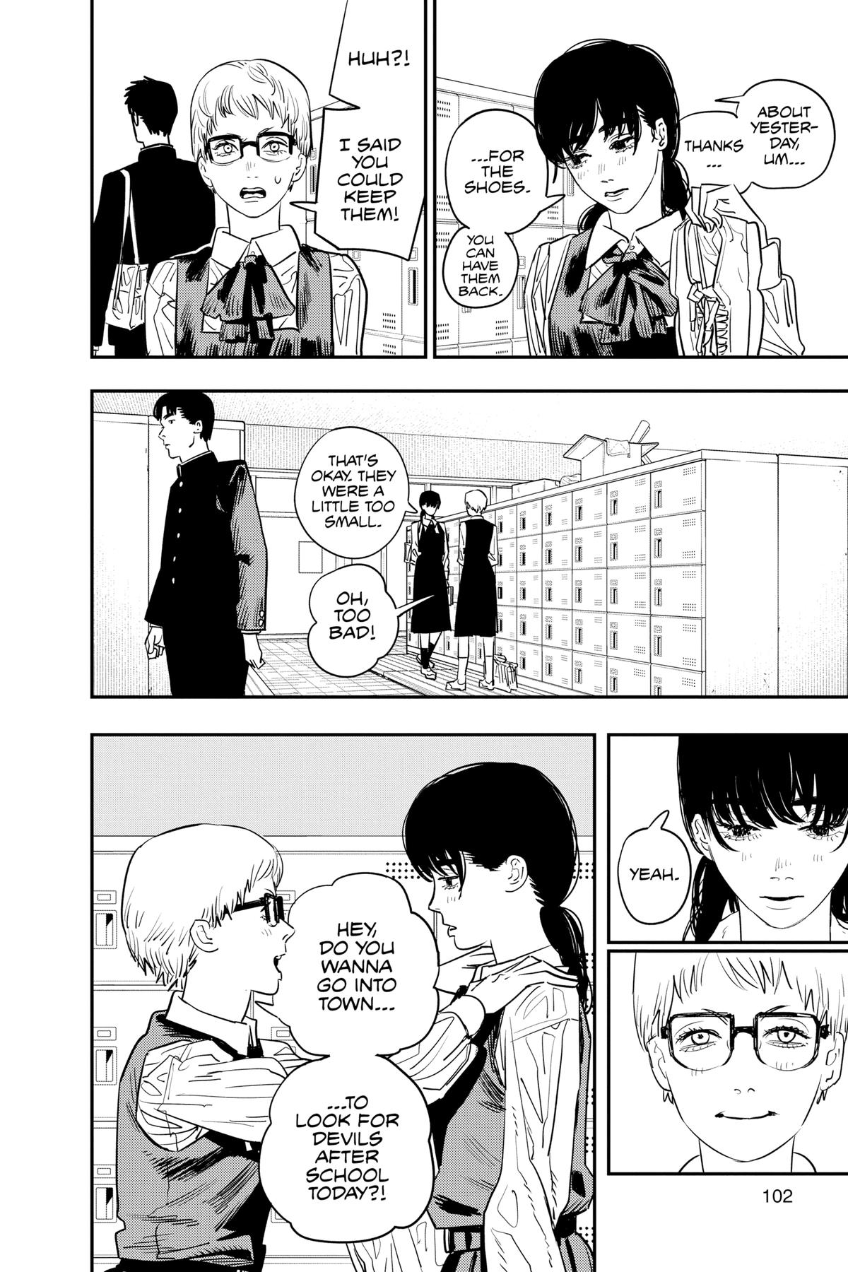 Chainsaw Man Chapter 101 - Page 1 - Chainsaw Man manga Chapter 101 manga